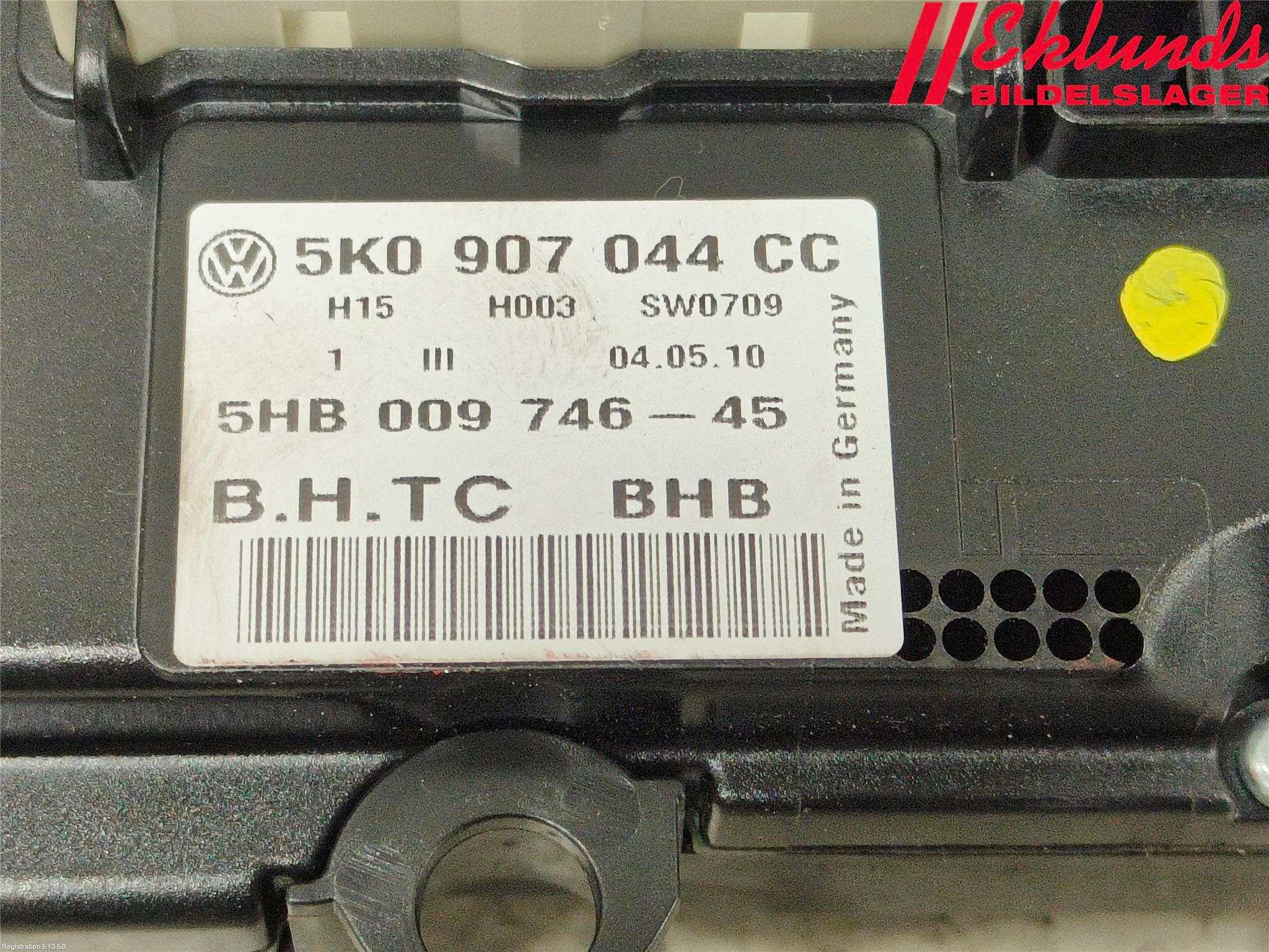 Volkswagen VW PASSAT 05-11 Ac Styrenhet Ac Manöveren
