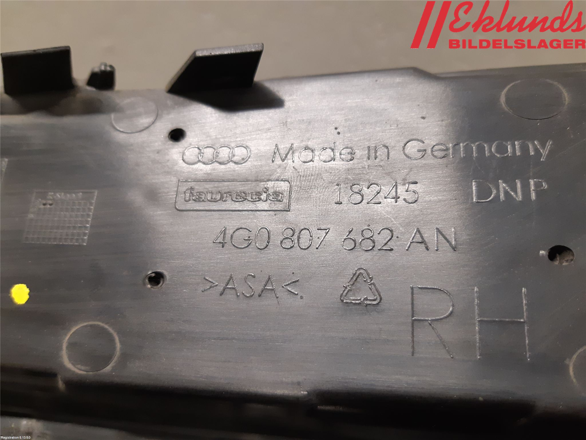 Audi A6/S6 4G 11-18 Stöt Utfyllnad-List-Grill