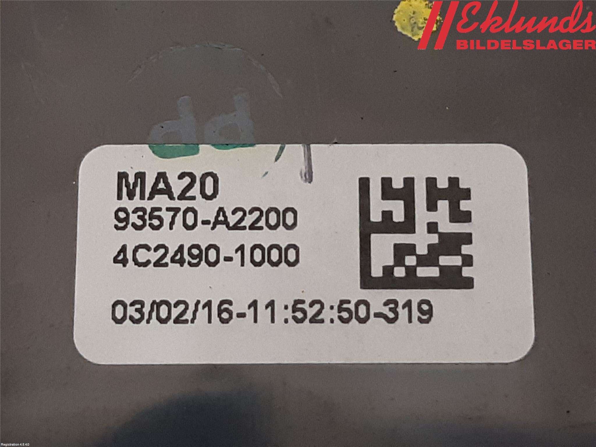 Kia CEED 12-18 Strömställare Elhiss