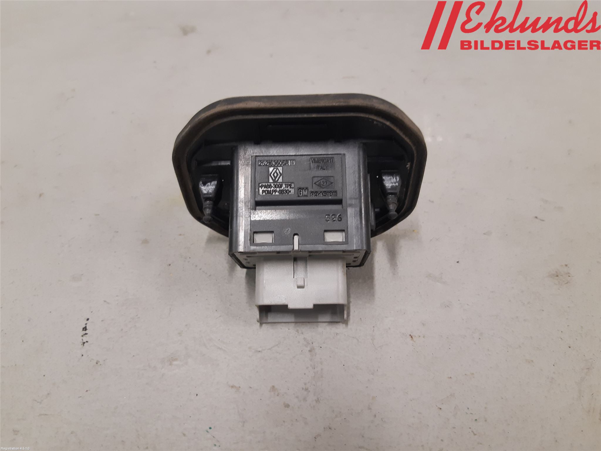 Opel VIVARO 15-19 Centrallåskontakt Vid Lås