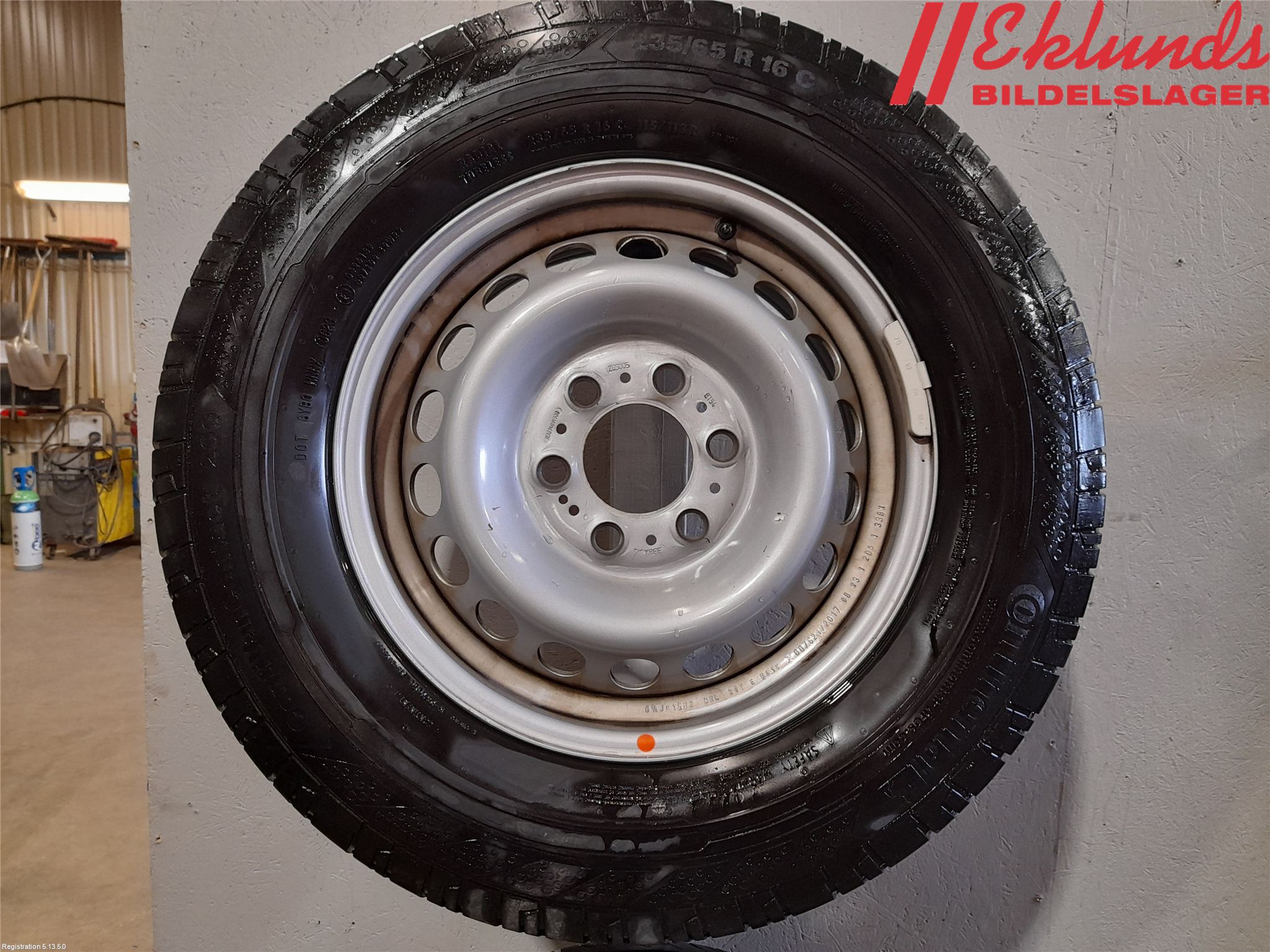 Mercedes-Benz MB SPRINTER (W907/W910) 19- Sommardäck Plåtfälg 4St