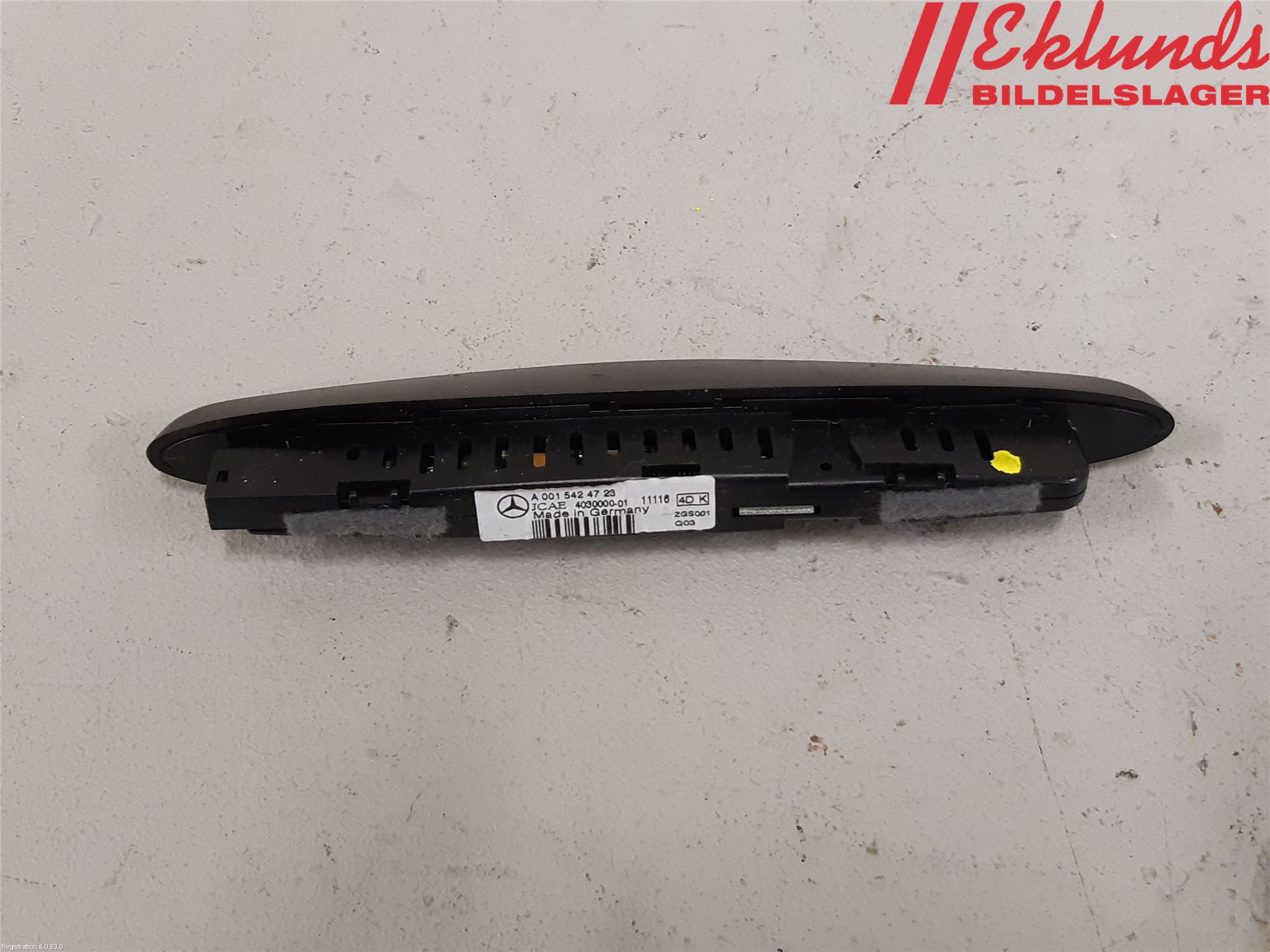 Mercedes-Benz MB CLS (C218/X218) 11-17 Kontrolldisplay