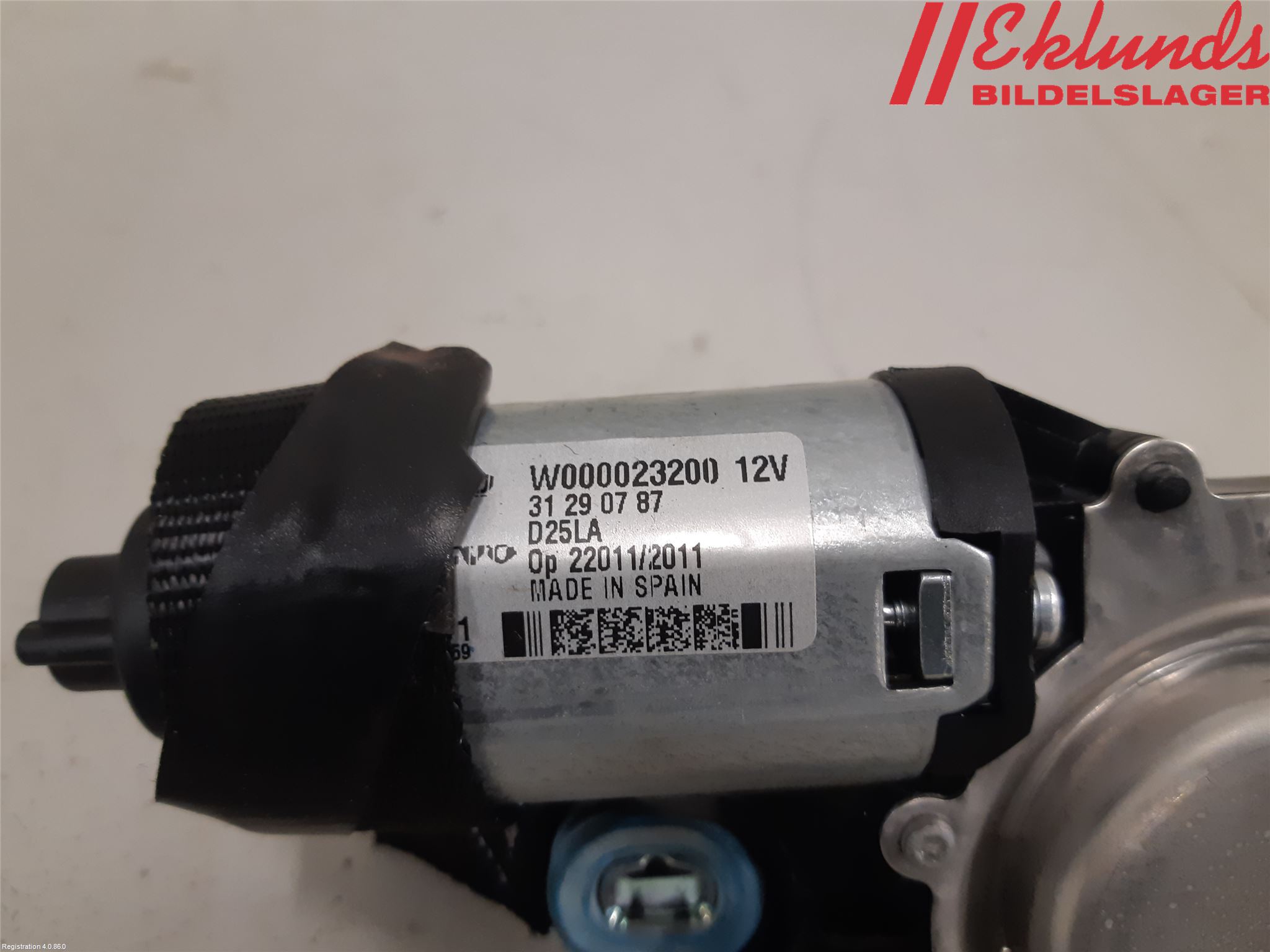 Volvo V70 08-13 Torkarmotor Baklucka