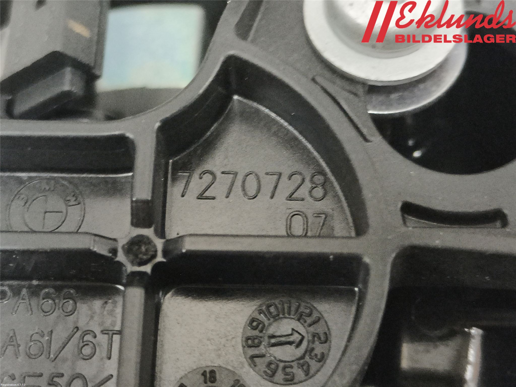 BMW 1 F20/F21 11-19 Bakluckehandtag