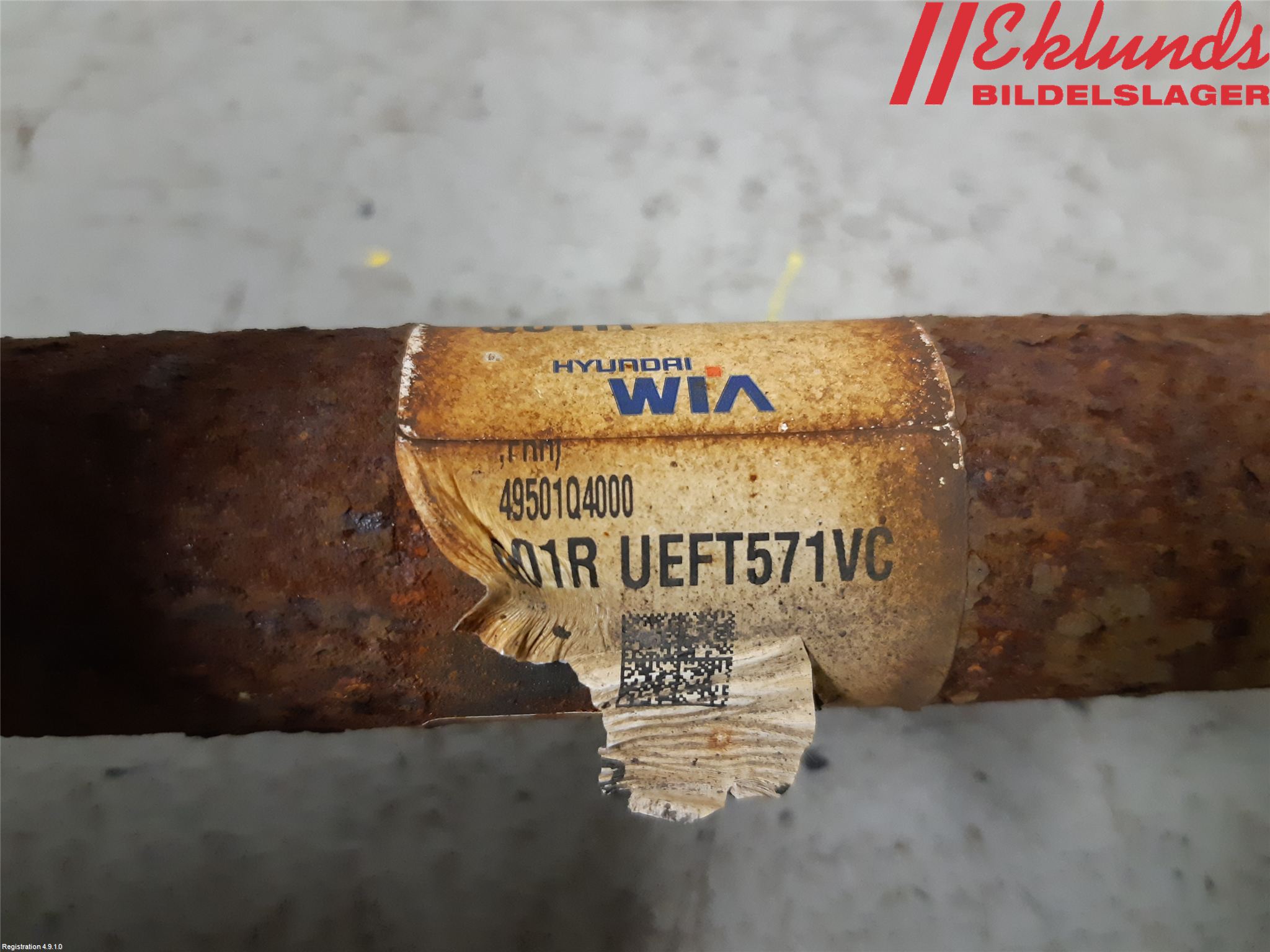 Kia NIRO (DE) 17-22 Drivaxel Fram Höger