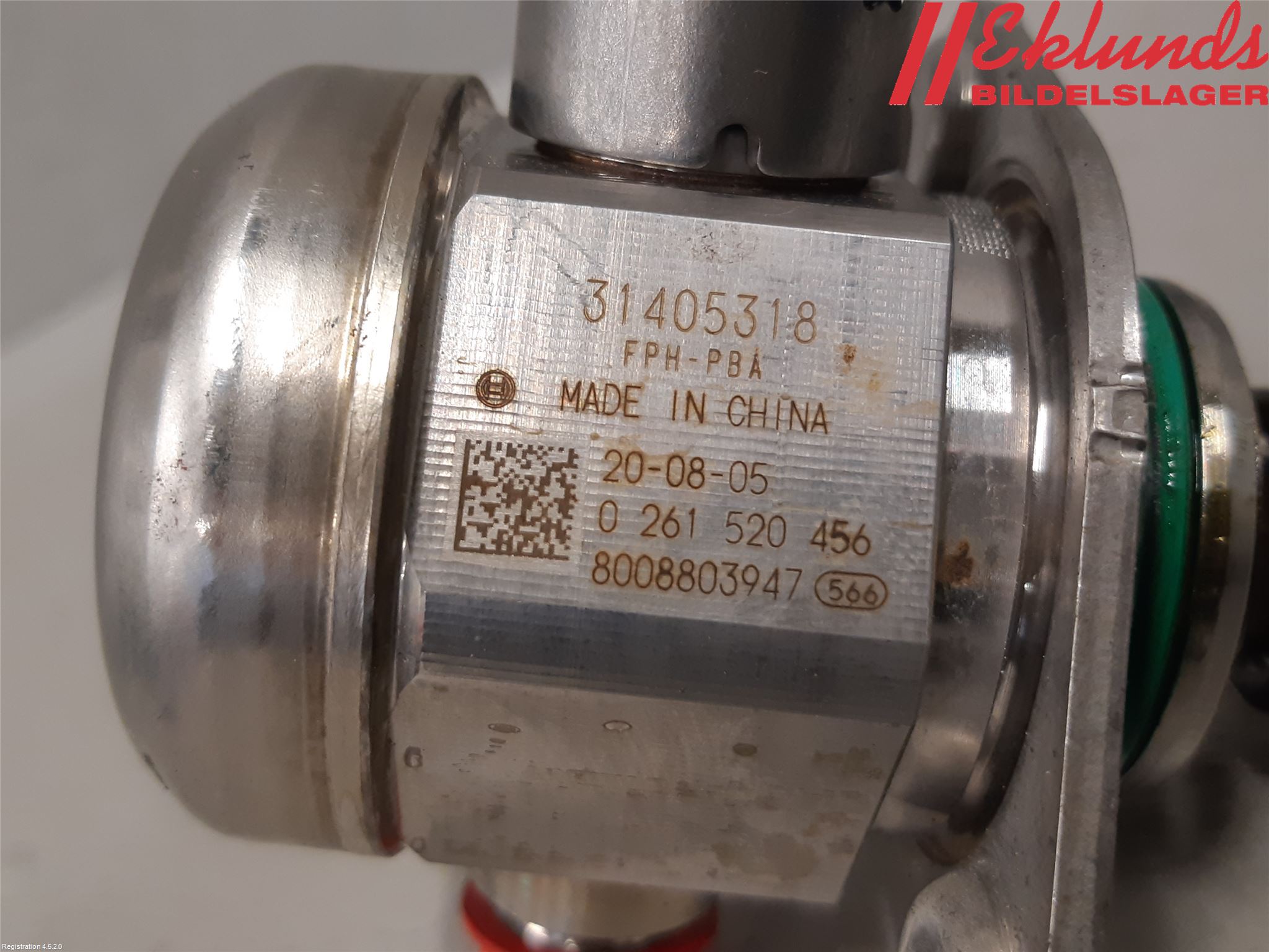 Volvo XC40/RECHARGE 18- Bränslepump Mek