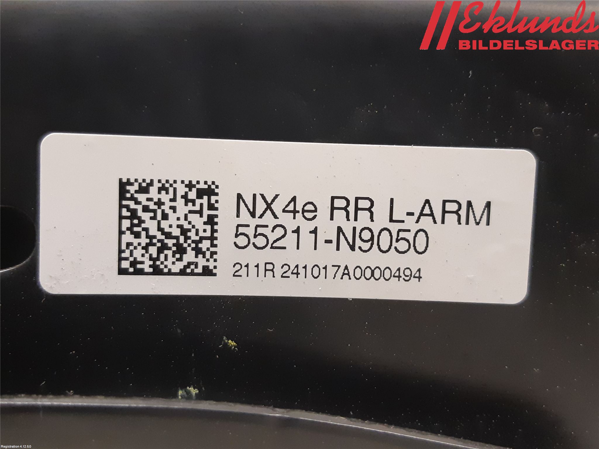 Hyundai TUCSON 05- Bärarm Bak Höger