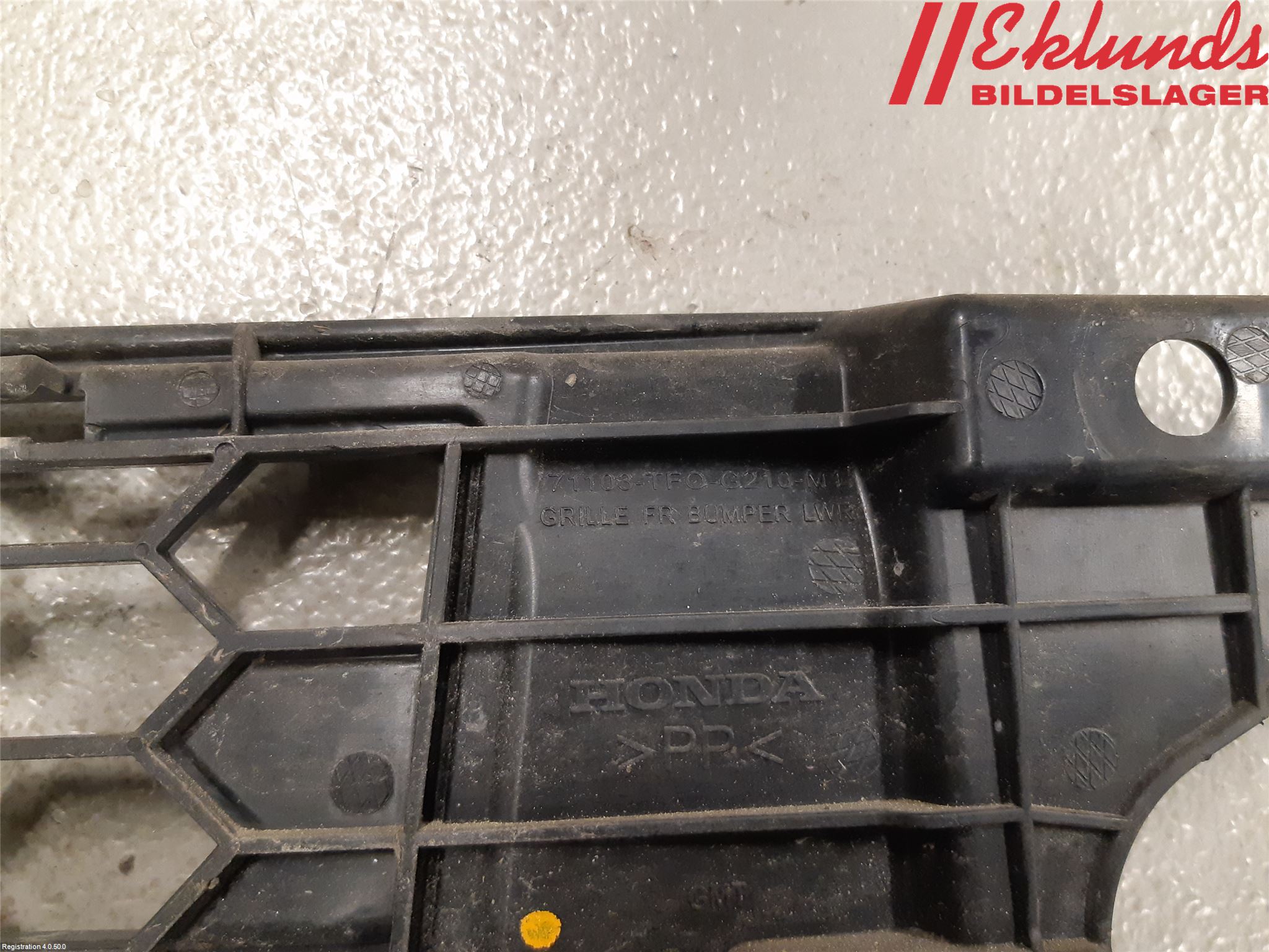 Honda JAZZ 08-14 Stöt Utfyllnad-List-Grill