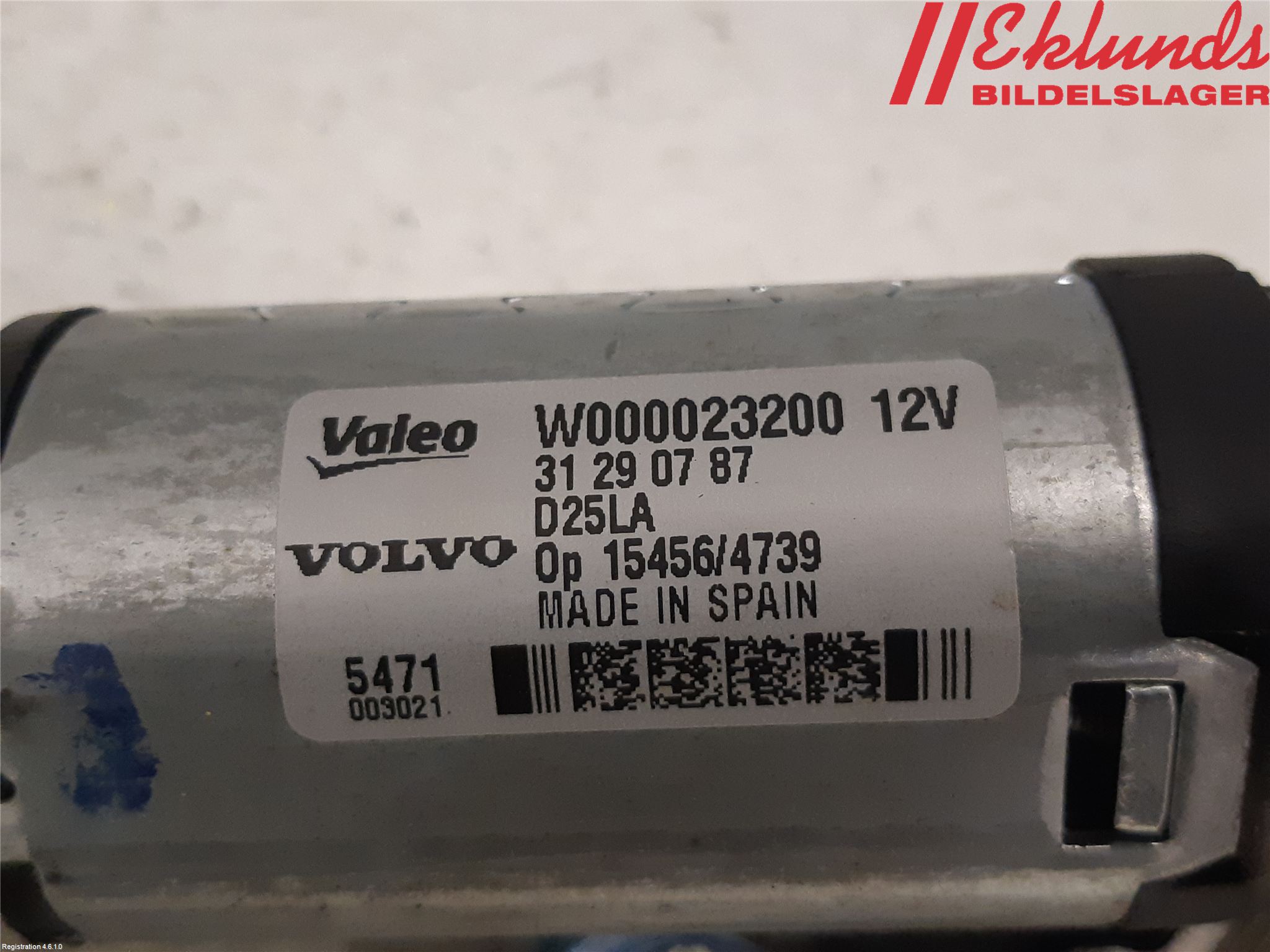Volvo XC70 08-13 Torkarmotor Baklucka