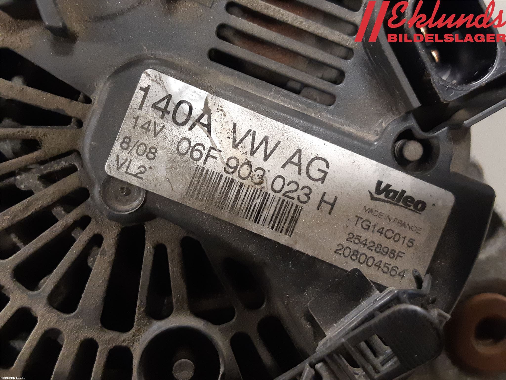 Audi A4/S4 08-11 Generator