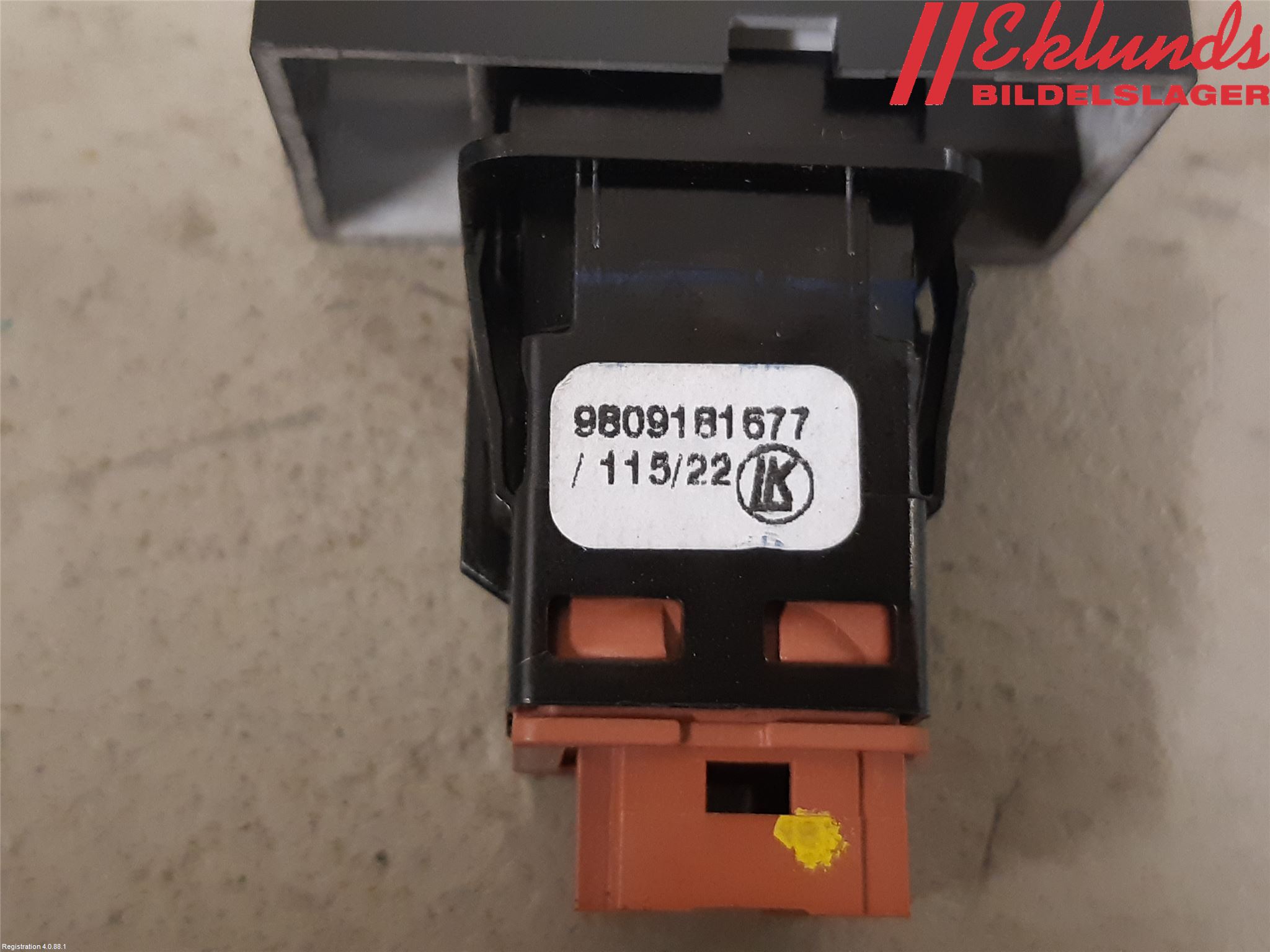 Peugeot EXPERT/E-EXPERT 17- Strömställare Varnings