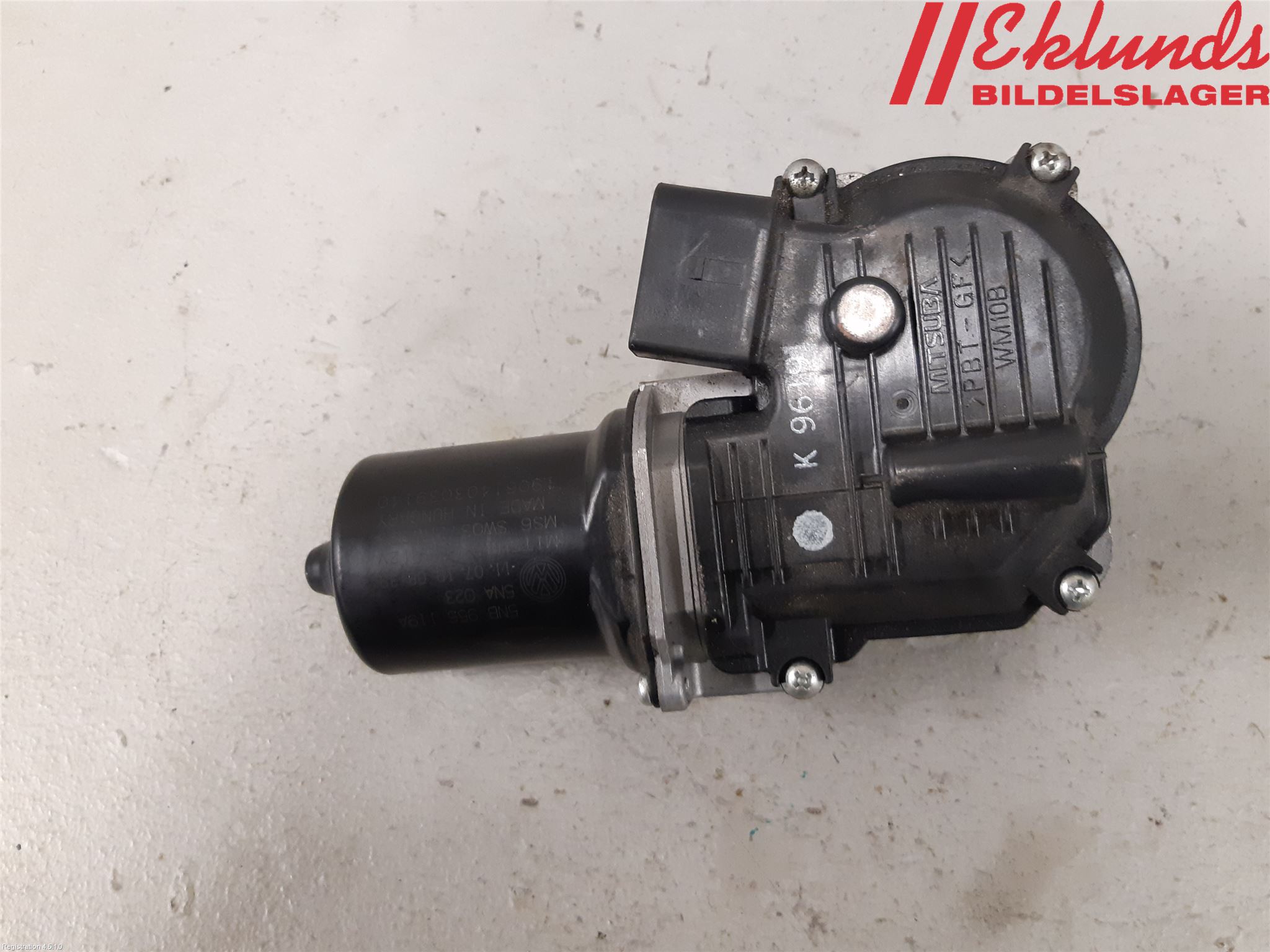 Volkswagen VW TIGUAN 16-24 Torkarmotor Vindruta