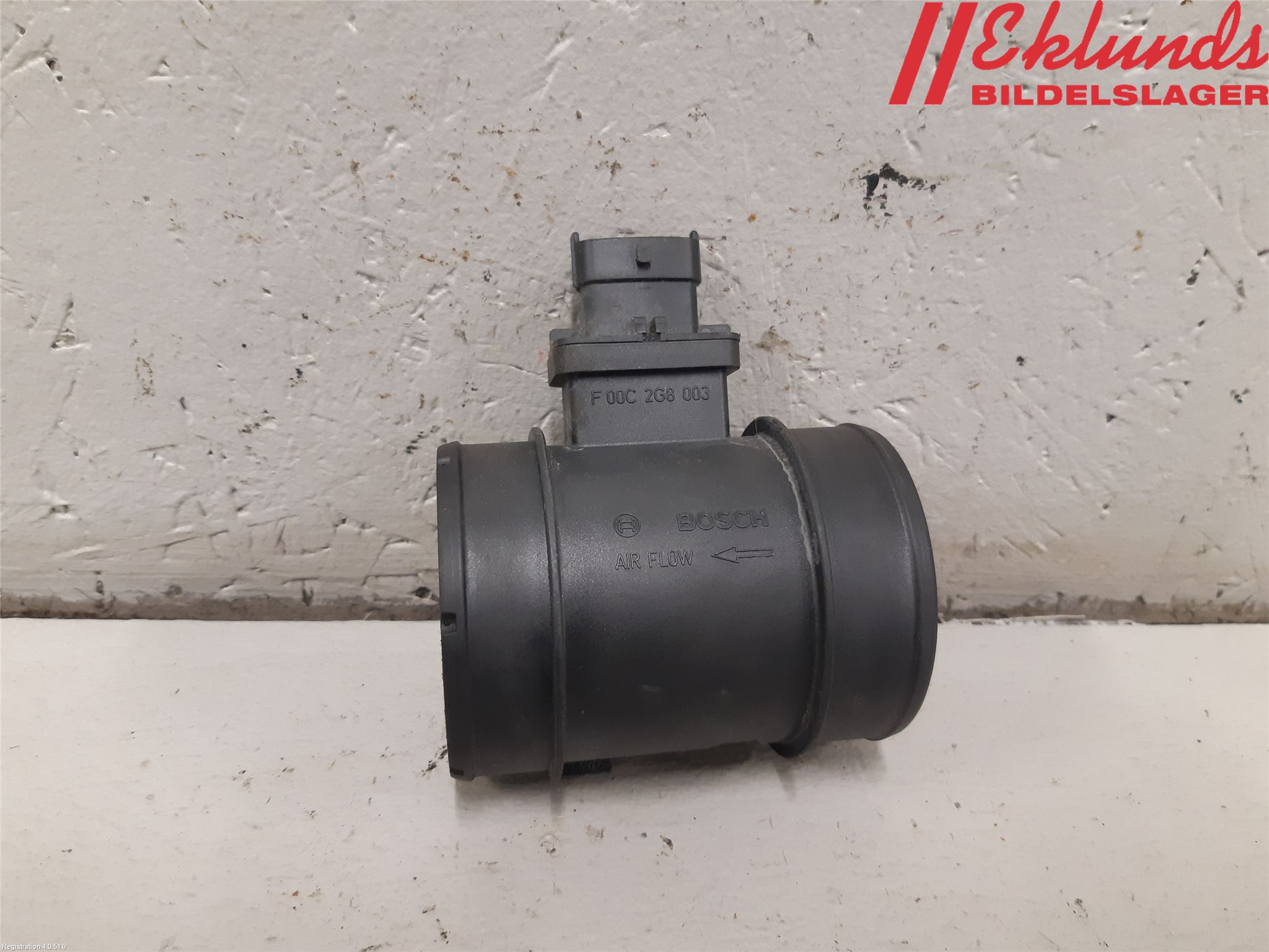 Fiat DOBLO CARGO Injluftmassamätare