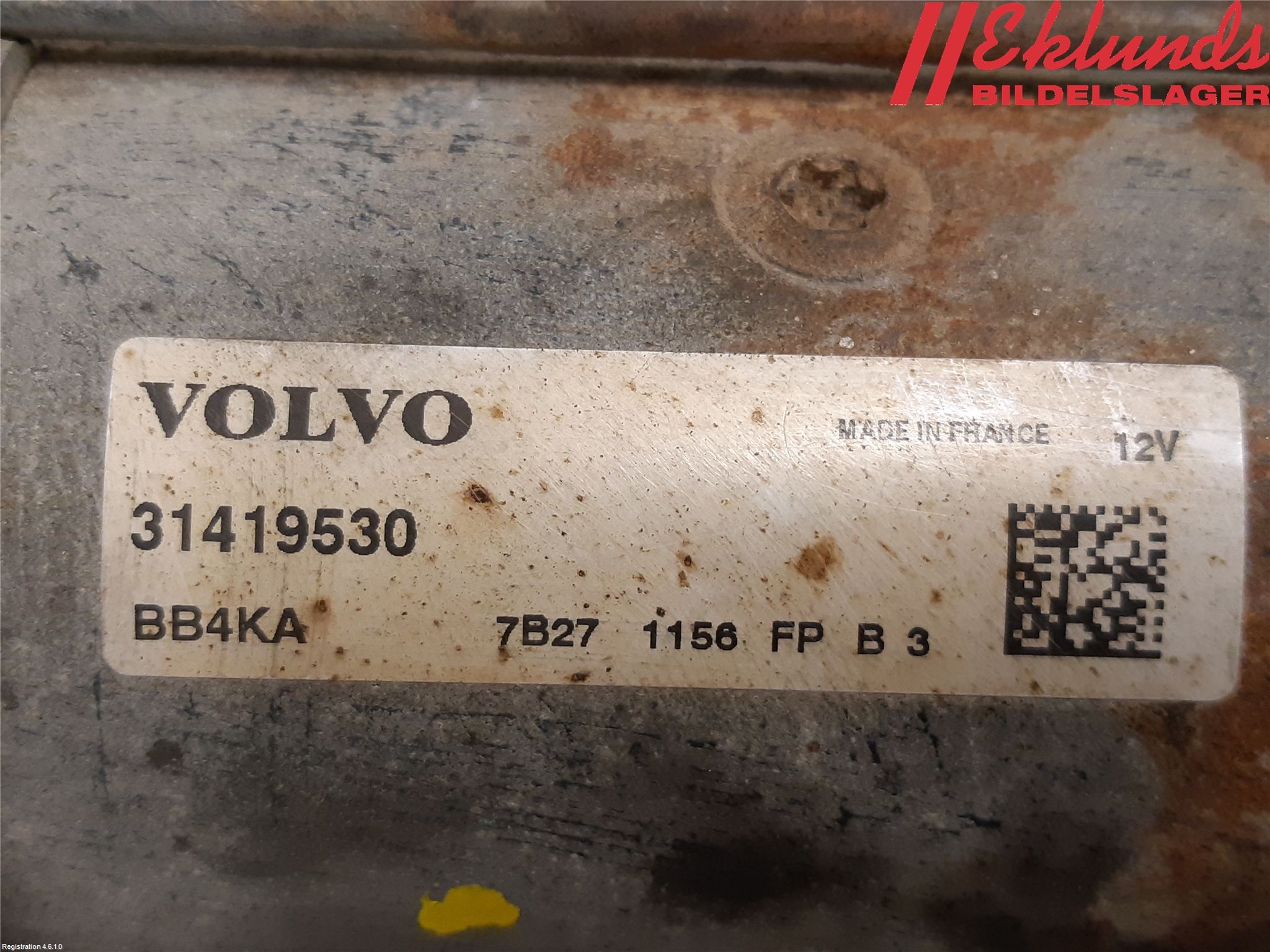 Volvo V90 17->> Startmotor Diesel