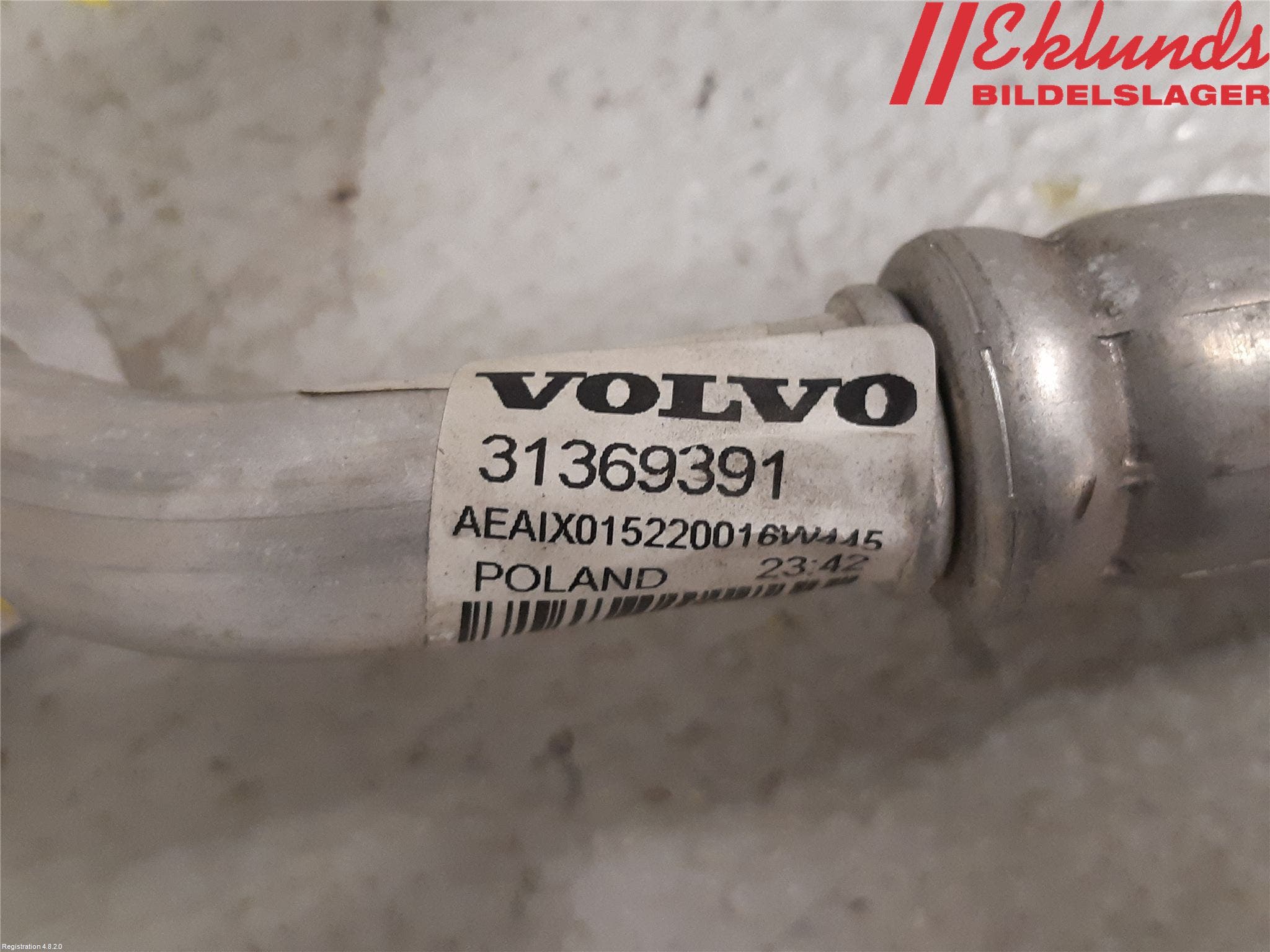 Volvo XC90/RECHARGE 16- Ac Slang-Rör