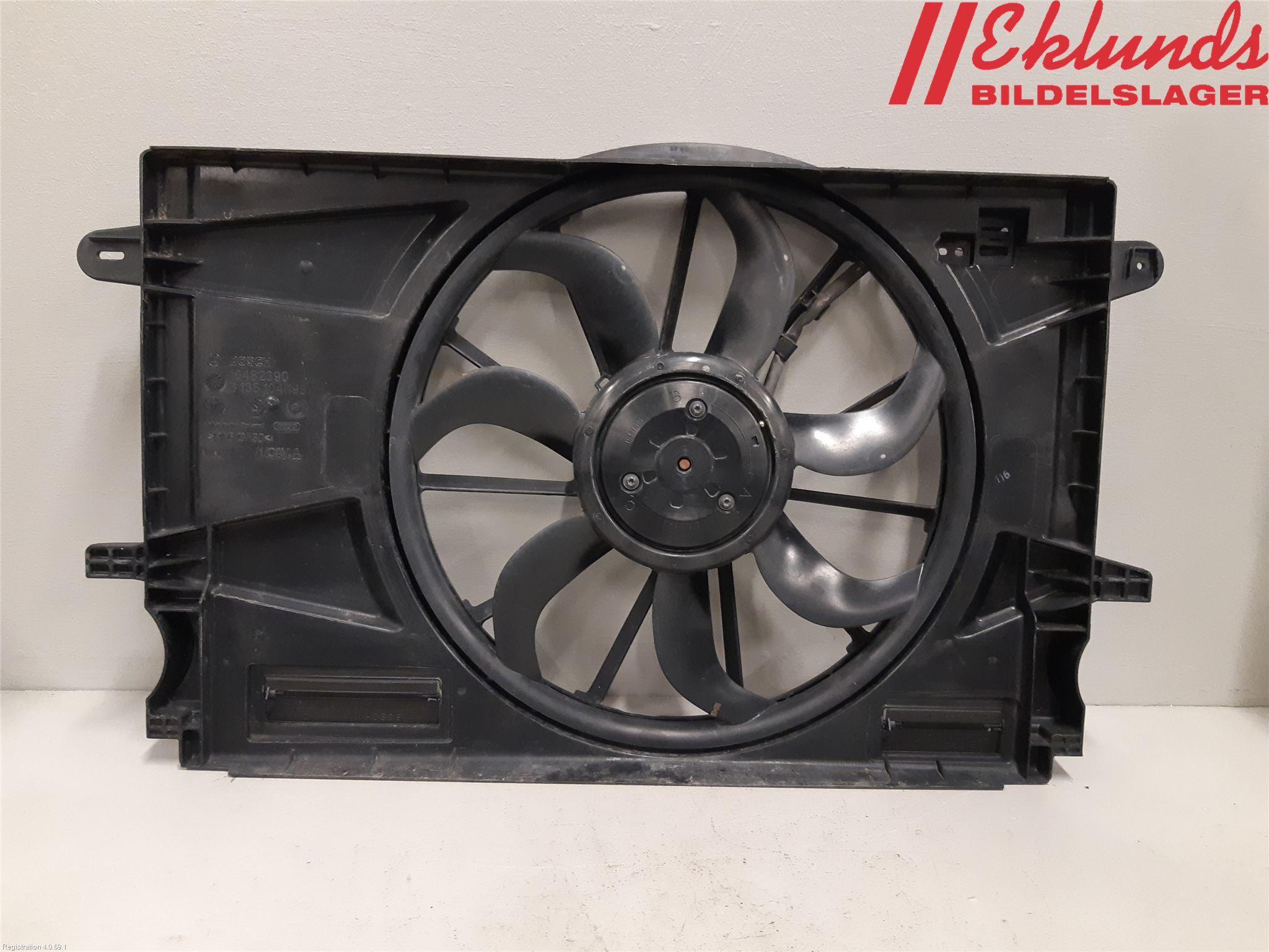 Opel ASTRA K 16-22 Kylfläkt El