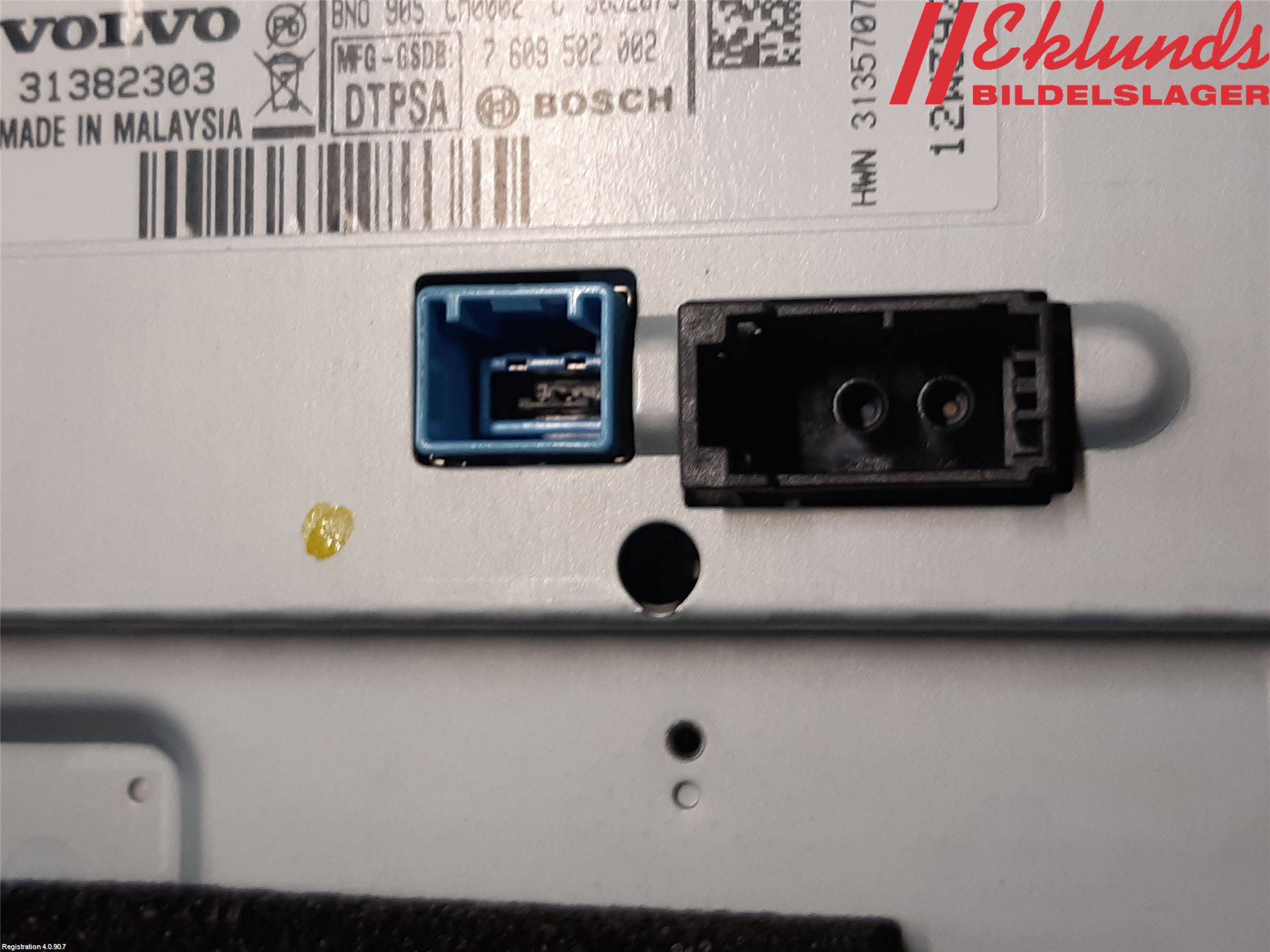 Volvo V60 11-13 Bildskärm