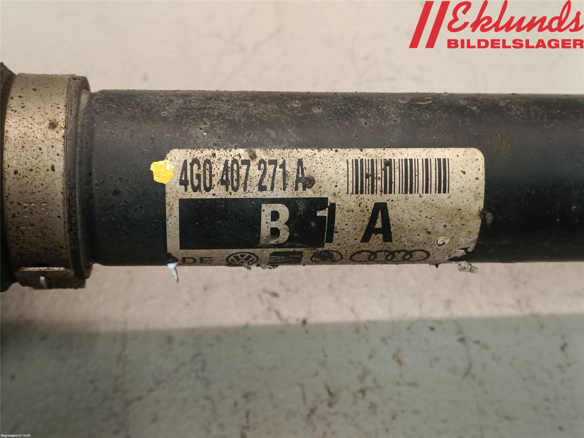 Audi A6/S6 4G 11-18 Drivaxel Fram Vänster