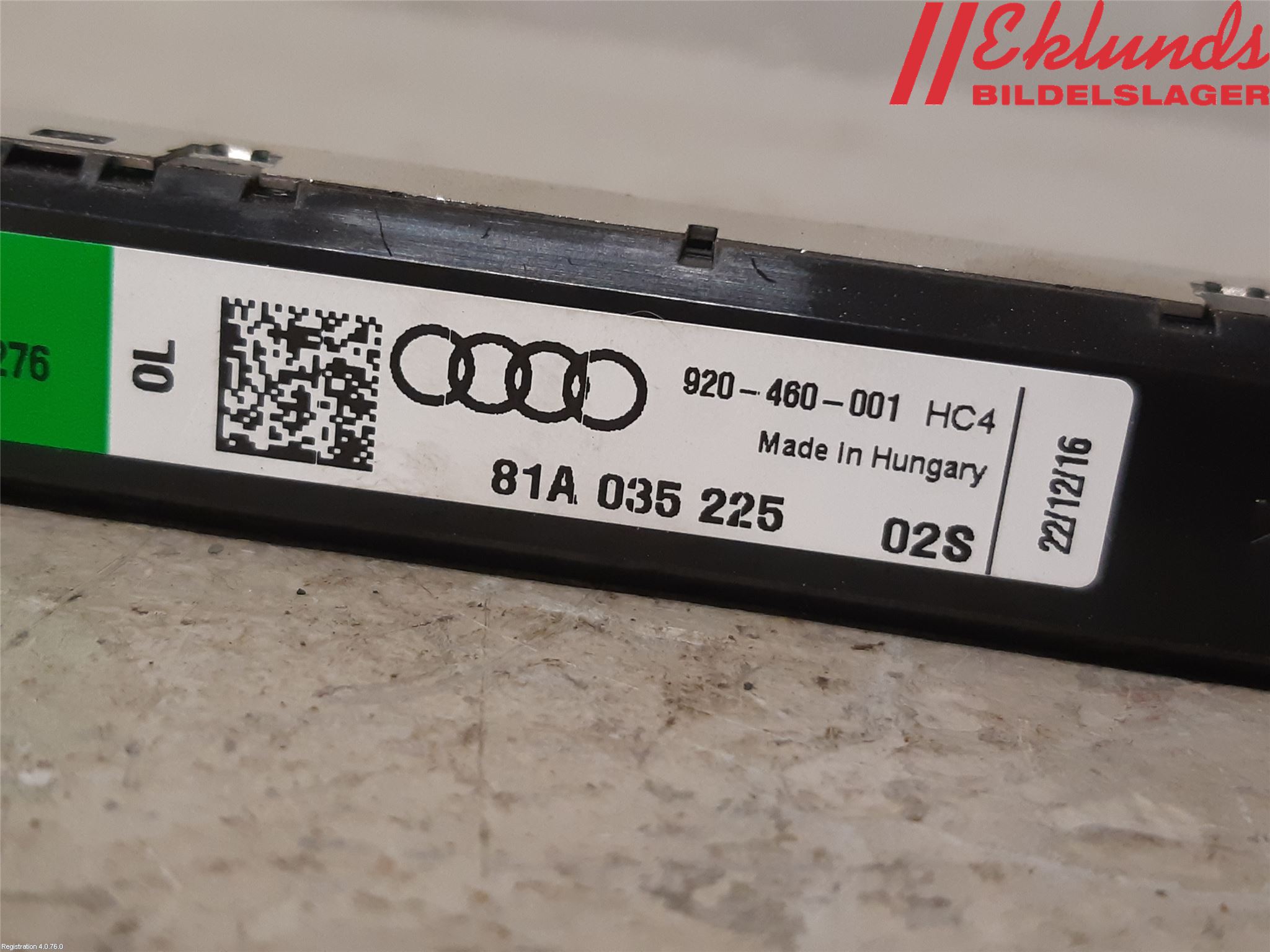 Audi Q2/SQ2 17- Antennförstärkare