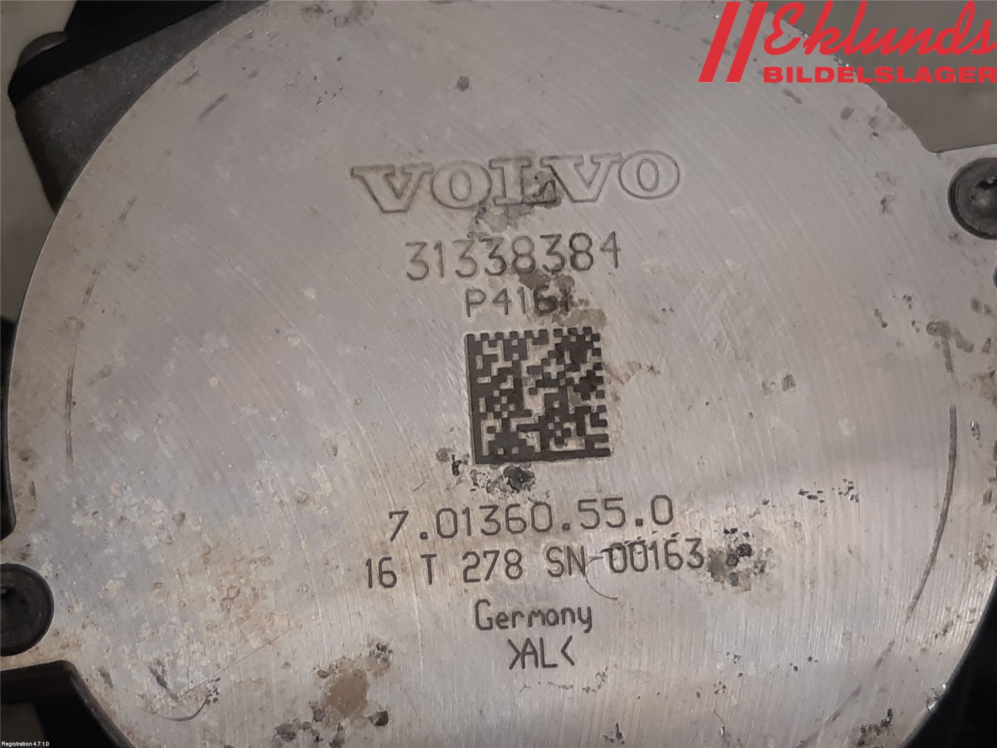 Volvo XC90/RECHARGE 16- Vattenpump