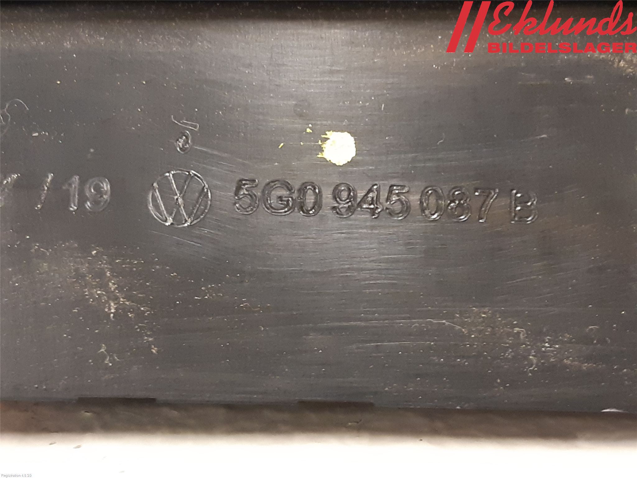 Volkswagen VW GOLF / E-GOLF VII 13-20 Bromsljus Bakruta