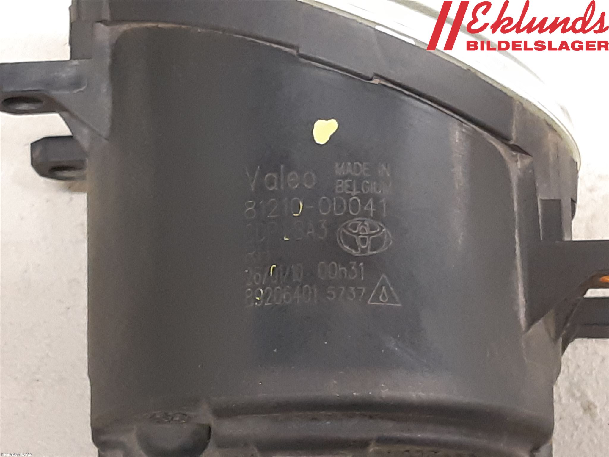 Toyota AVENSIS 09-15 Dimljus-Varselljus Fram