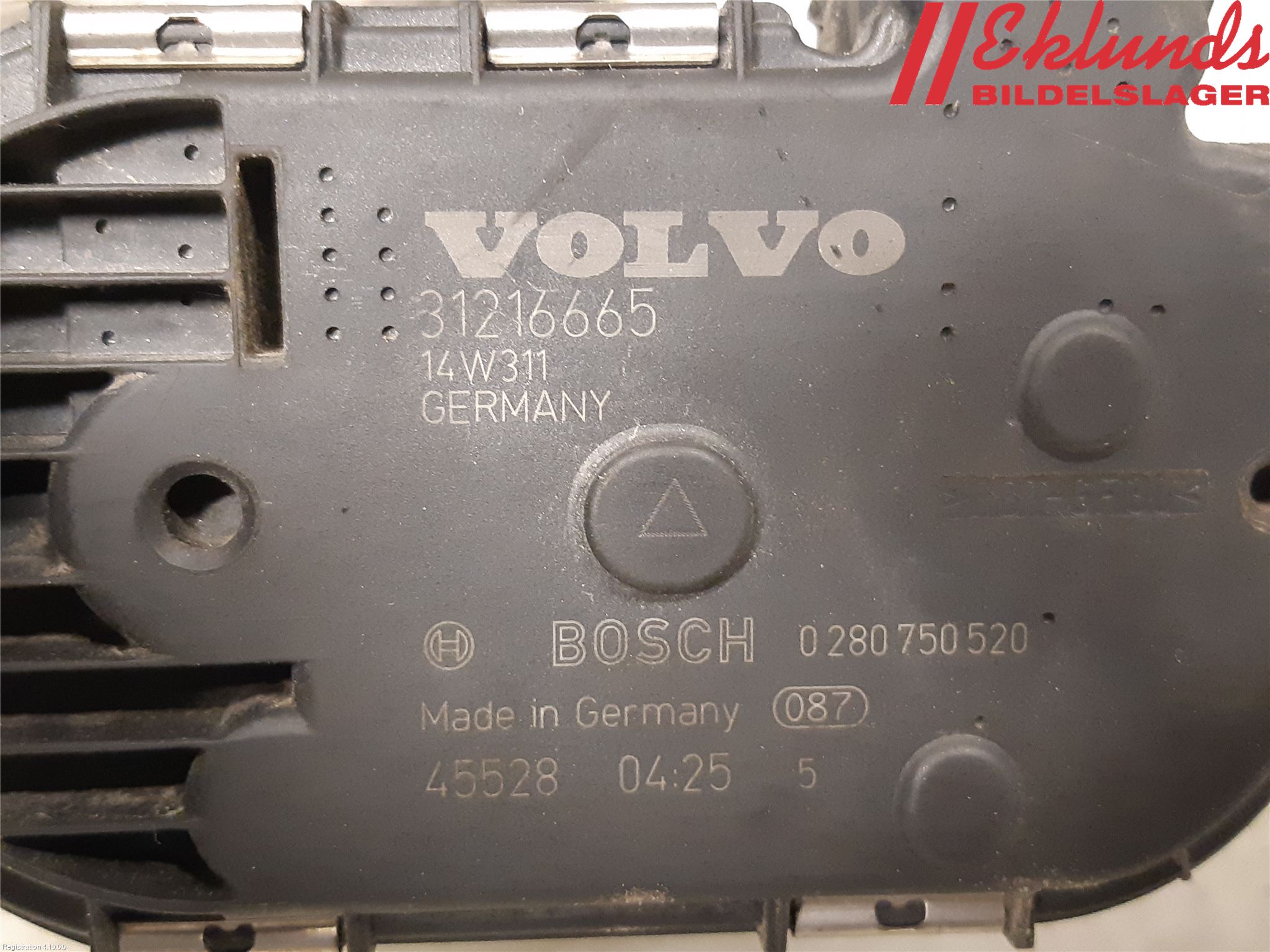 Volvo V70 14-16 Injspjällhus