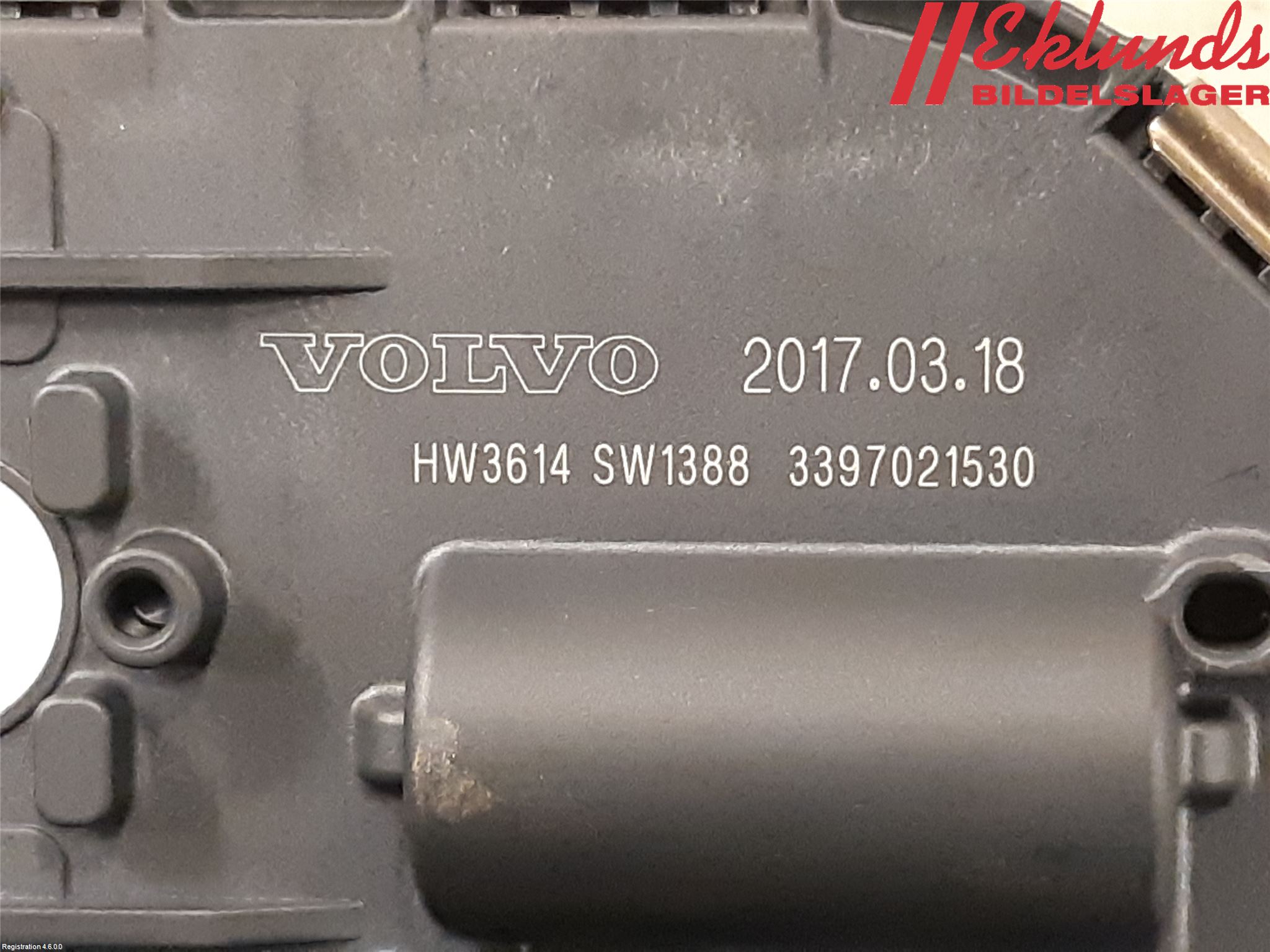 Volvo XC60 14-17 Torkarmotor Vindruta