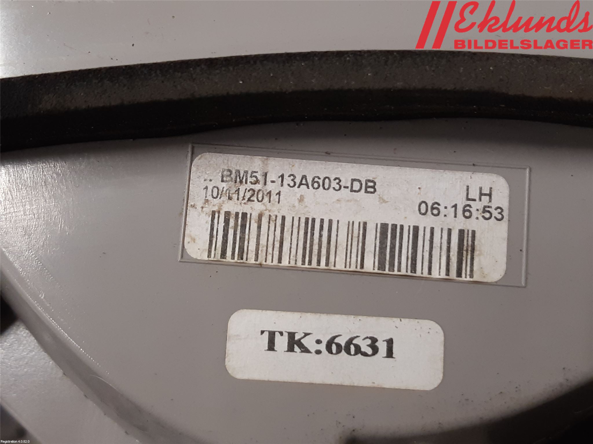 Ford FOCUS 11-14 Bakljus Lucka Vä