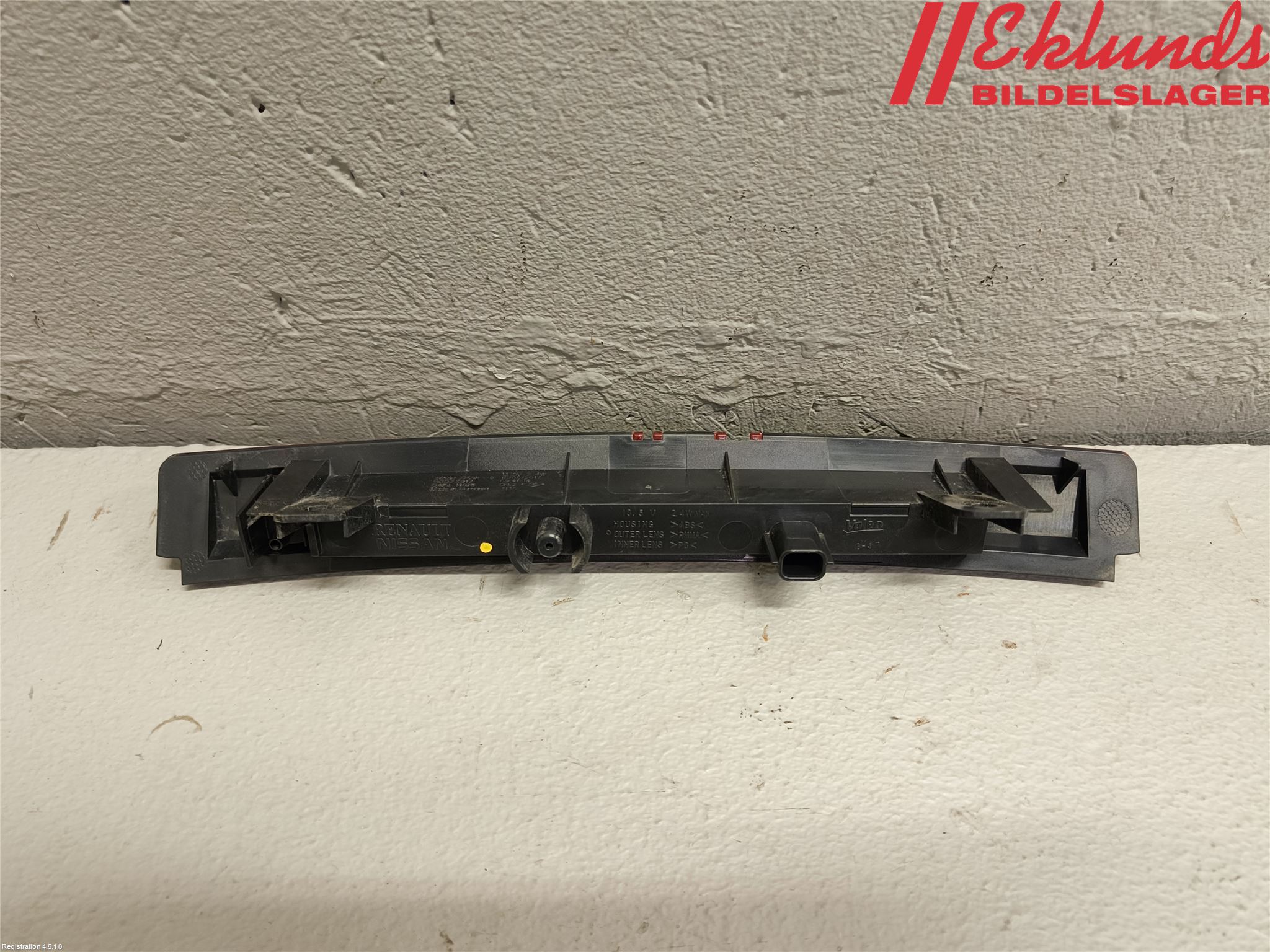 Renault CLIO IV 16-19 Bromsljus Bakruta