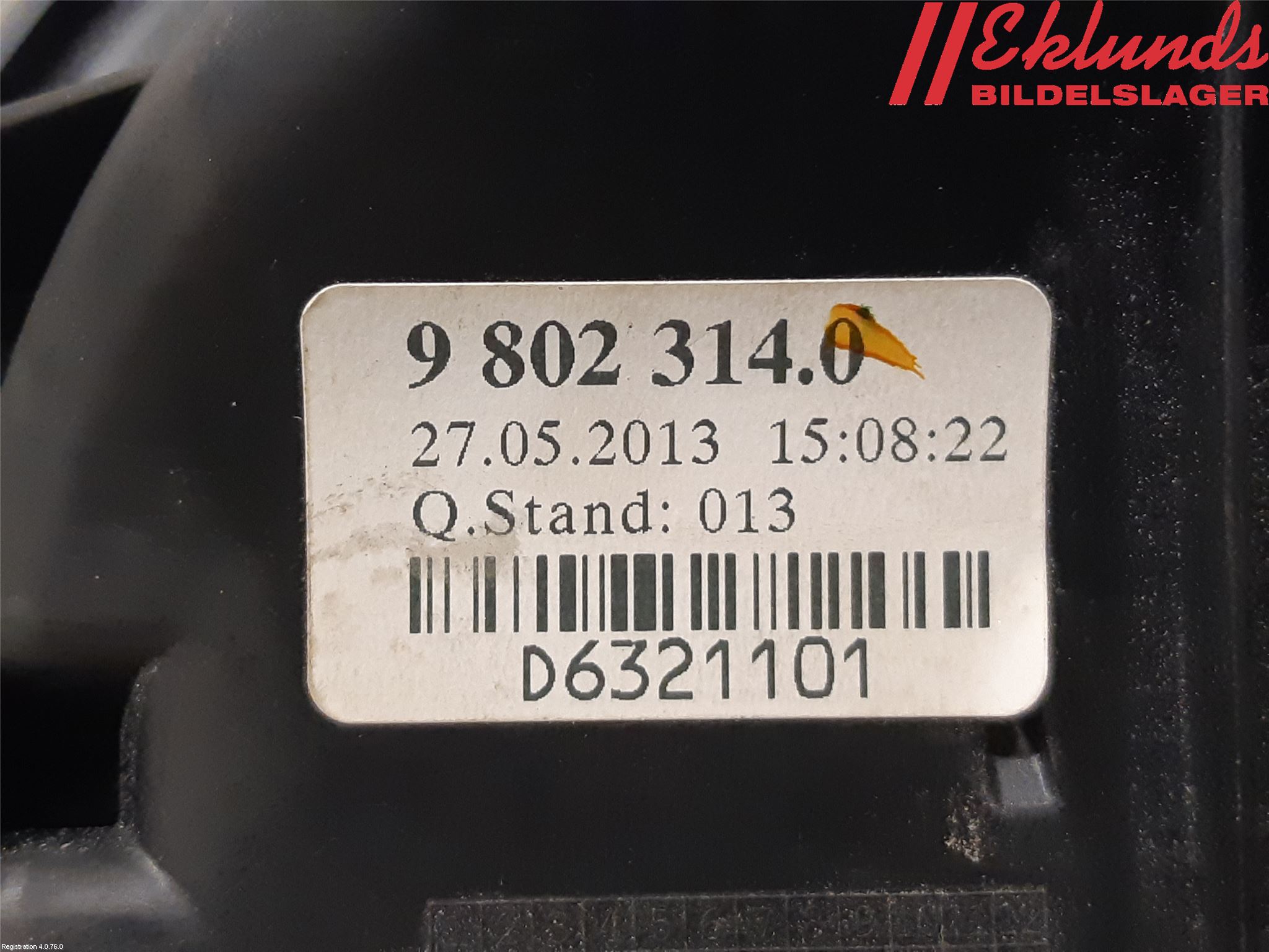 Mini COUNTRYMAN R60 11-16 Bakluckehandtag