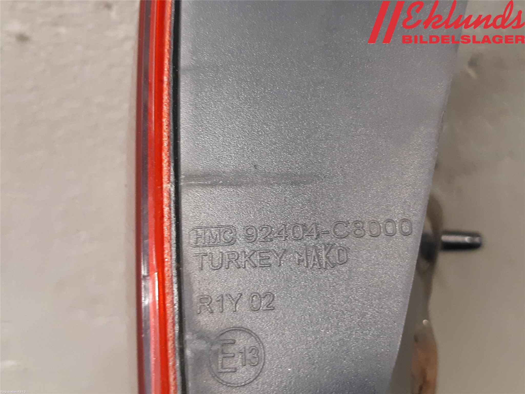 Hyundai i20 GB 15-20 Bakljus Lucka Hö