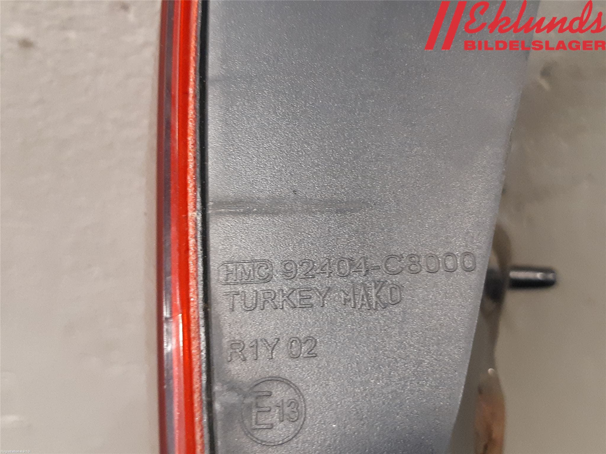 Hyundai i20 GB 15-20 Bakljus Lucka Hö