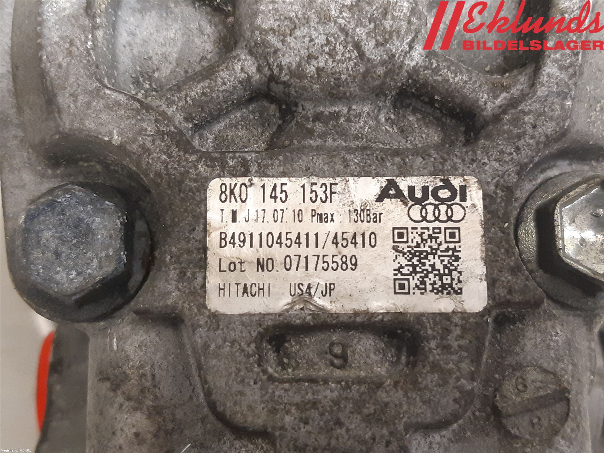 Audi A4/S4 08-11 Styrservopump