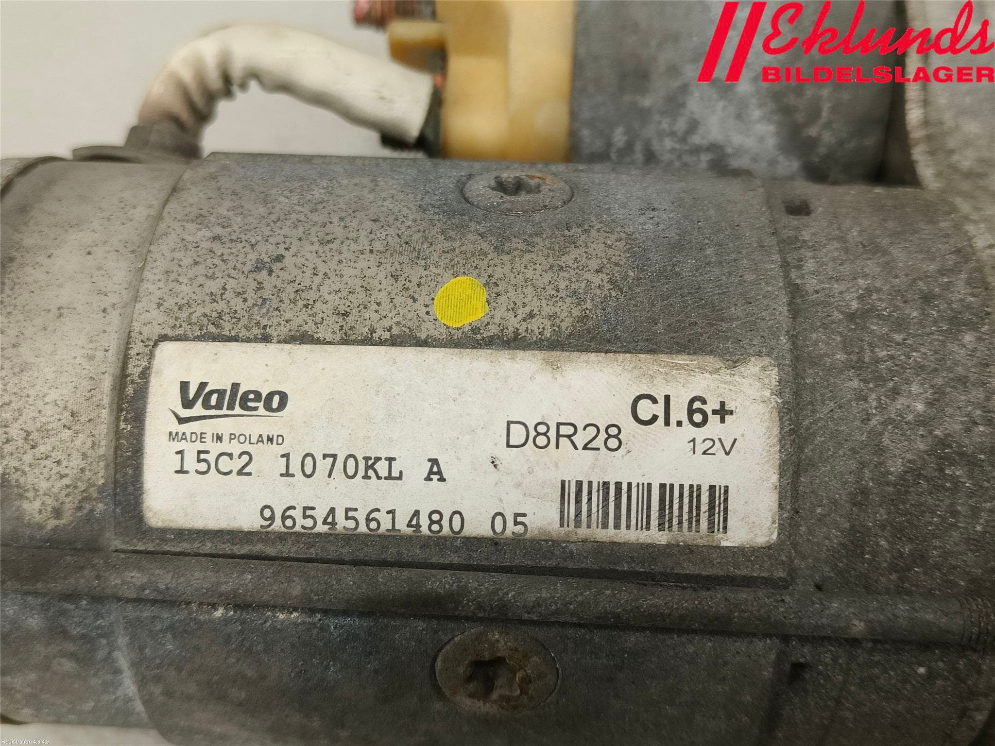 Citroen JUMPY/E-JUMPY 16- Startmotor Diesel