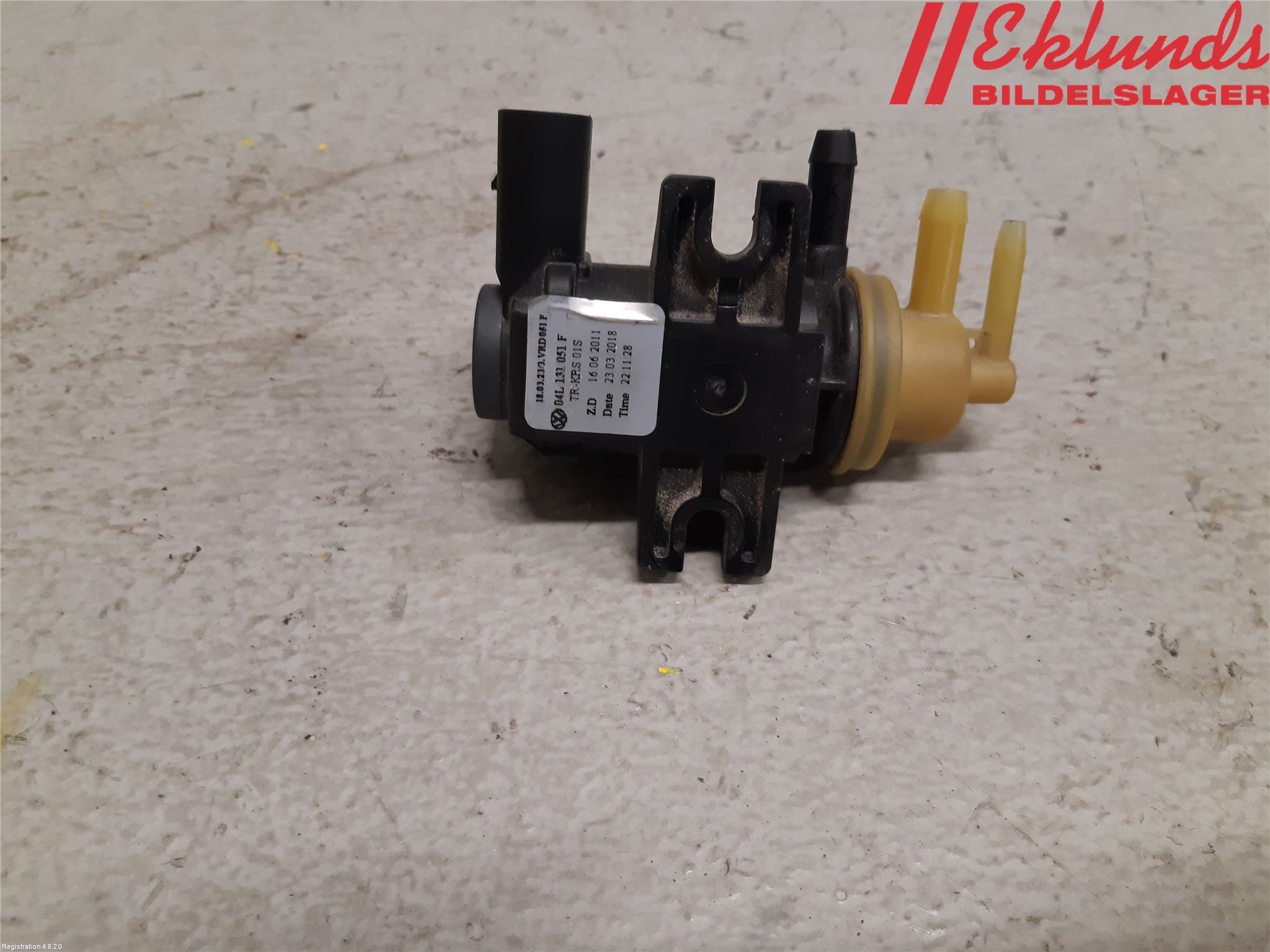 Volkswagen VW PASSAT 15-19 Vakuumventil