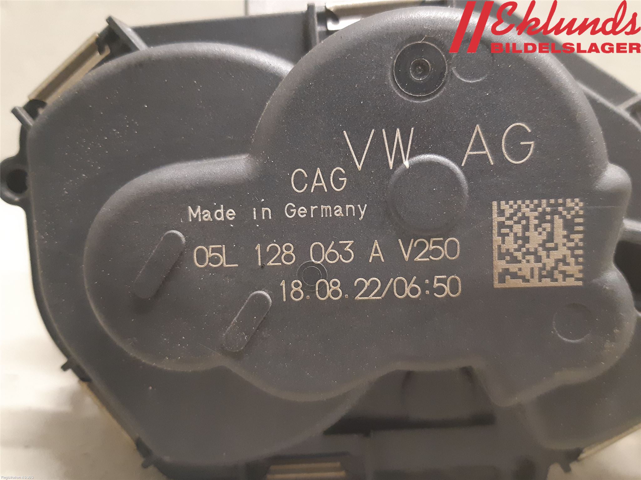 Volkswagen VW CADDY 21- Injspjällhus