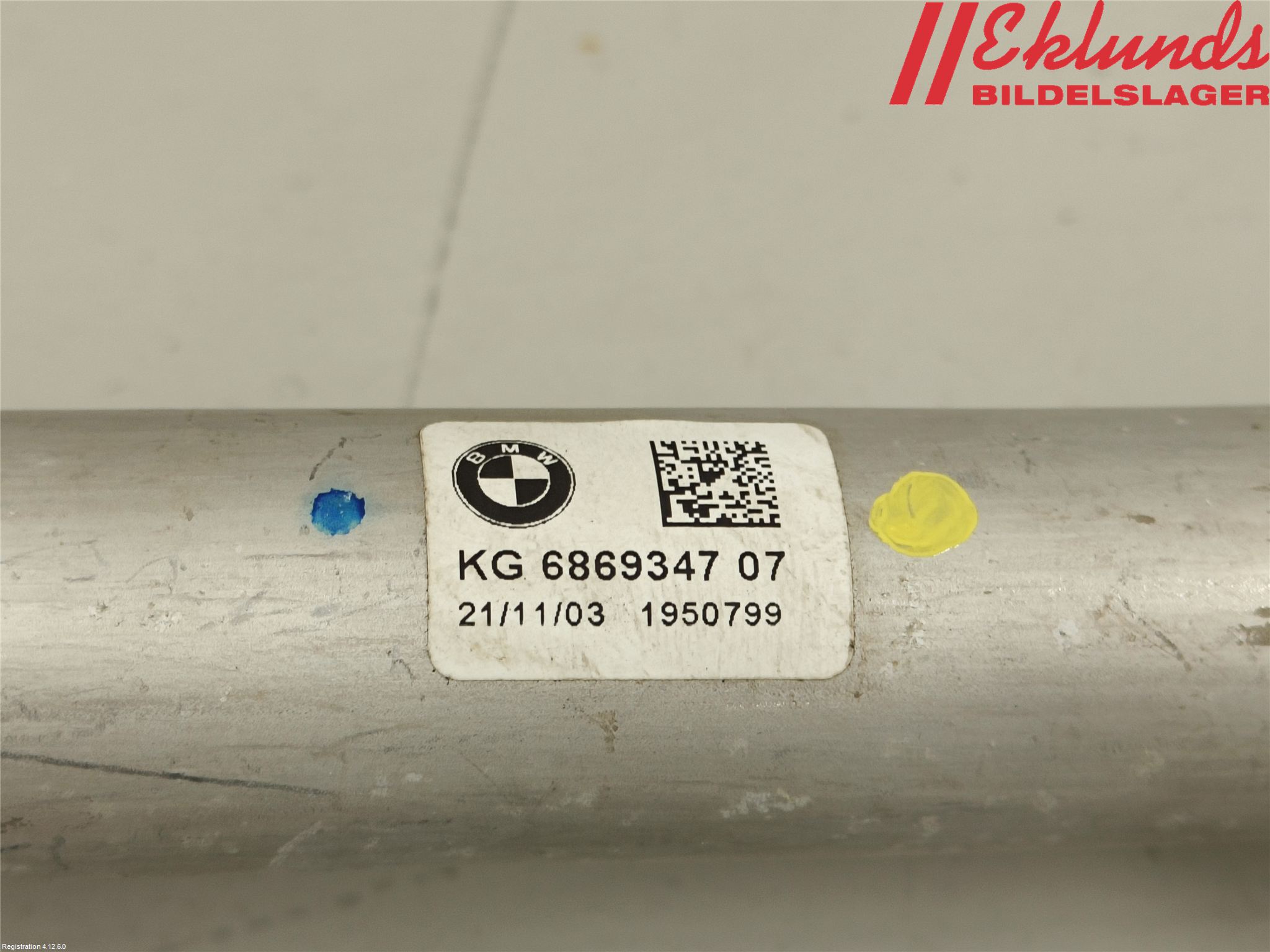 BMW 5 G30/G31/F90 17-23 Rattaxelrör