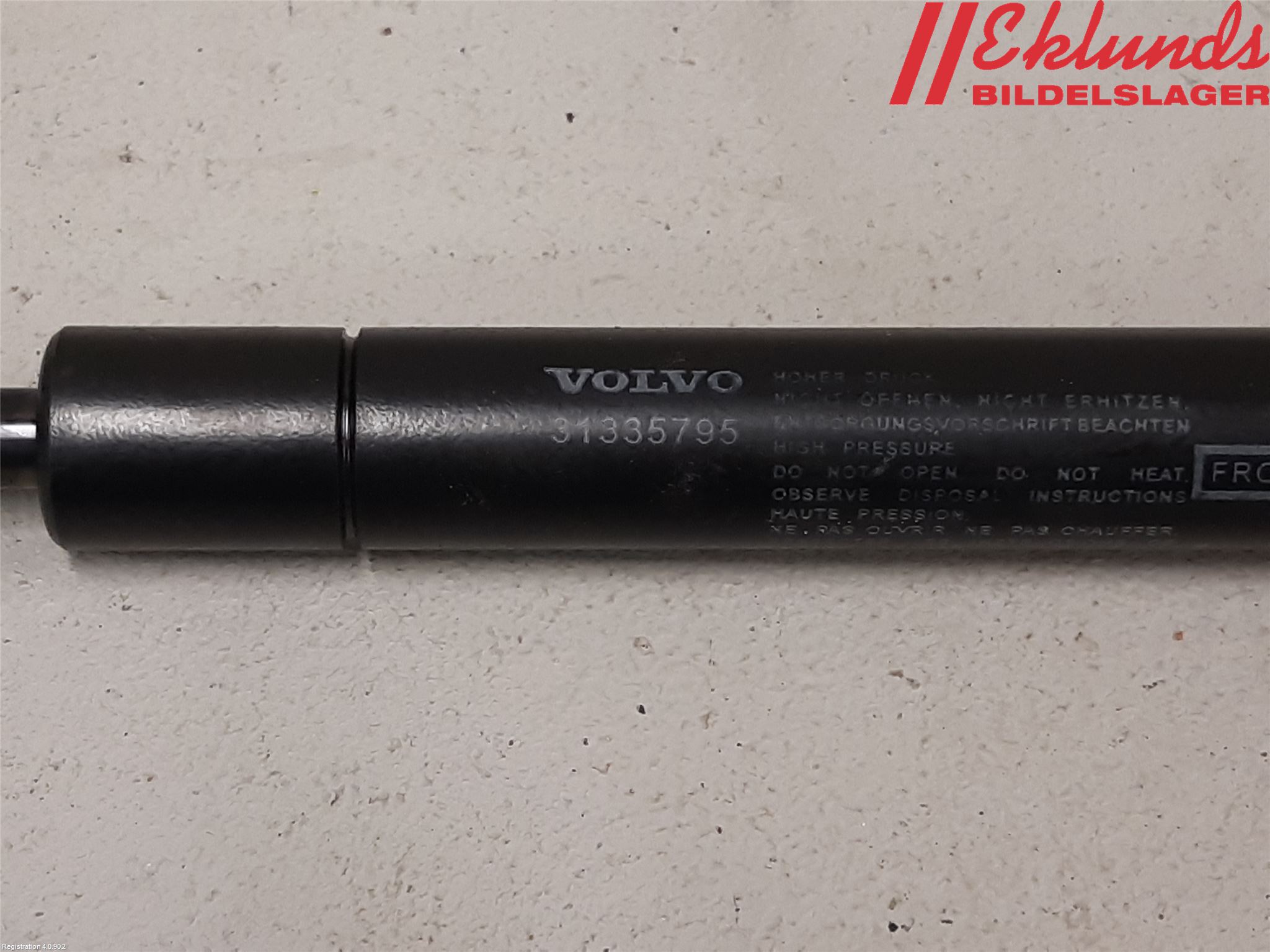 Volvo V70 14-16 Gasfjäder Baklucka