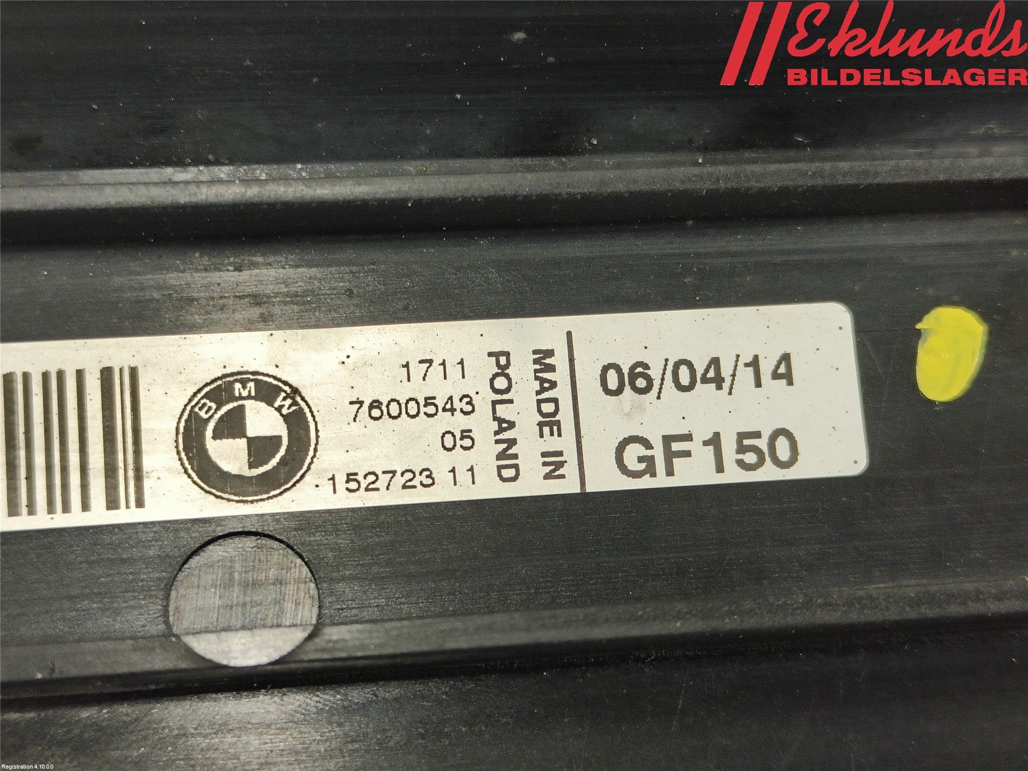 BMW 1 F20/F21 11-19 Front Övrigt