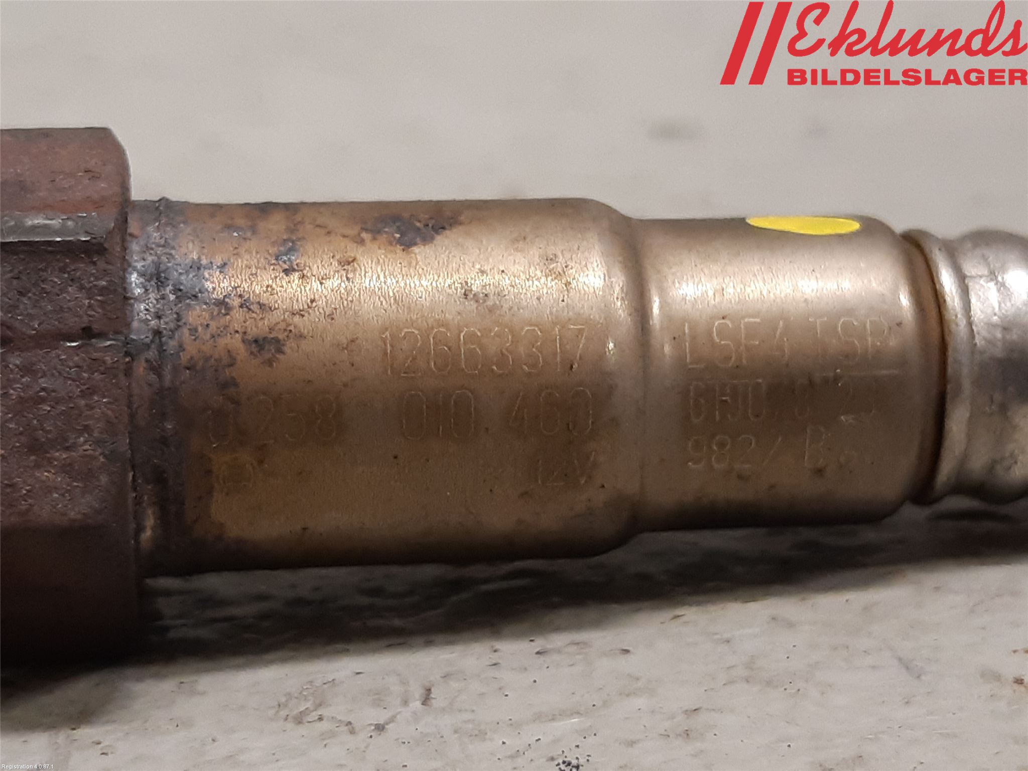 Opel ASTRA K 16-22 Injlambdasond