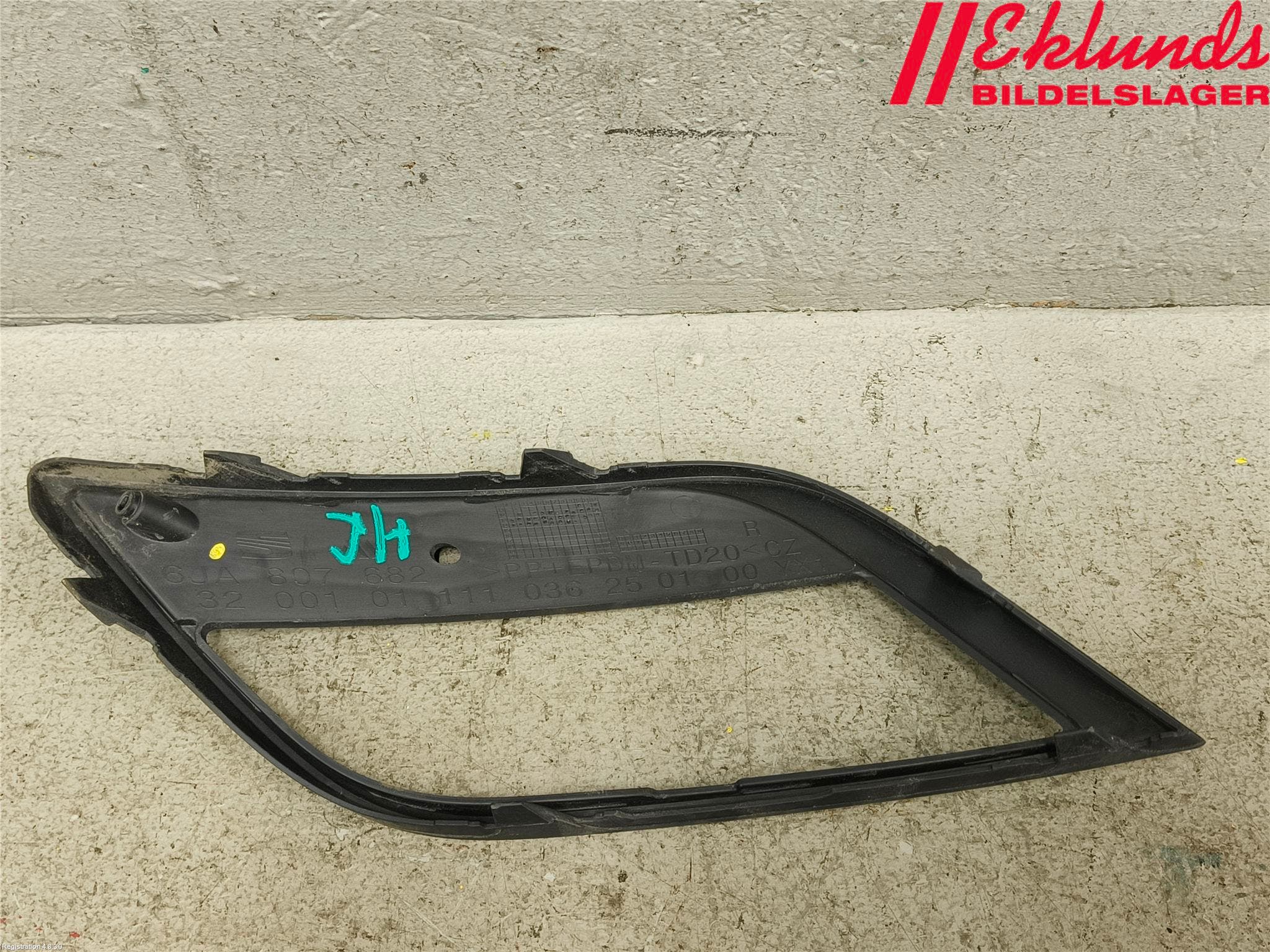 Seat TOLEDO 12-19 Dimljussarg Fram