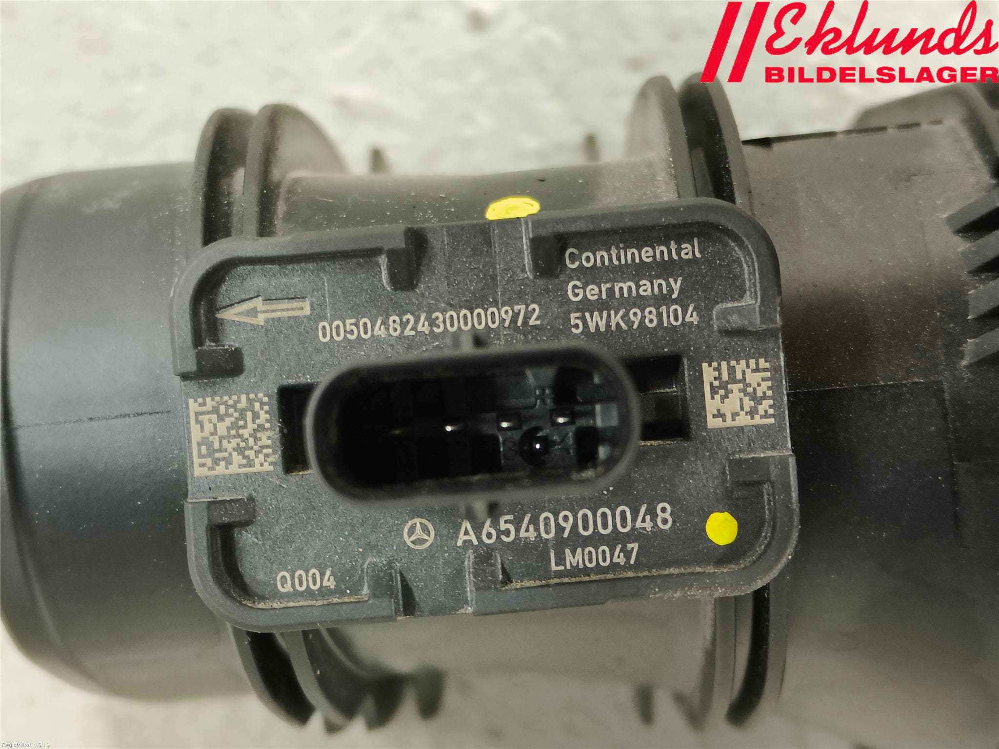 Mercedes-Benz MB C-KLASS (W205) 14-21 Injluftmängdmätare