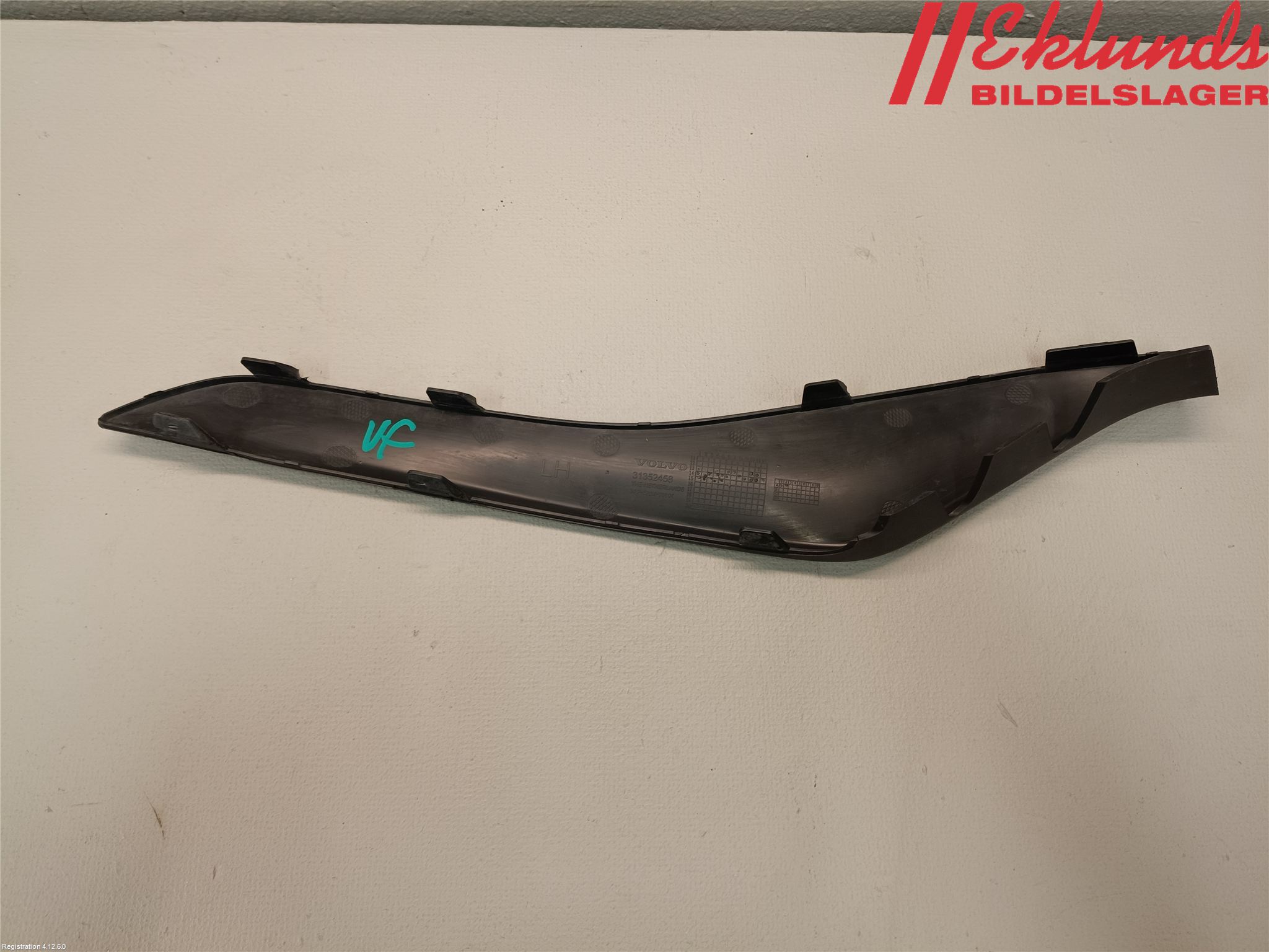 Volvo XC60 14-17 Stötfångarlist Fram