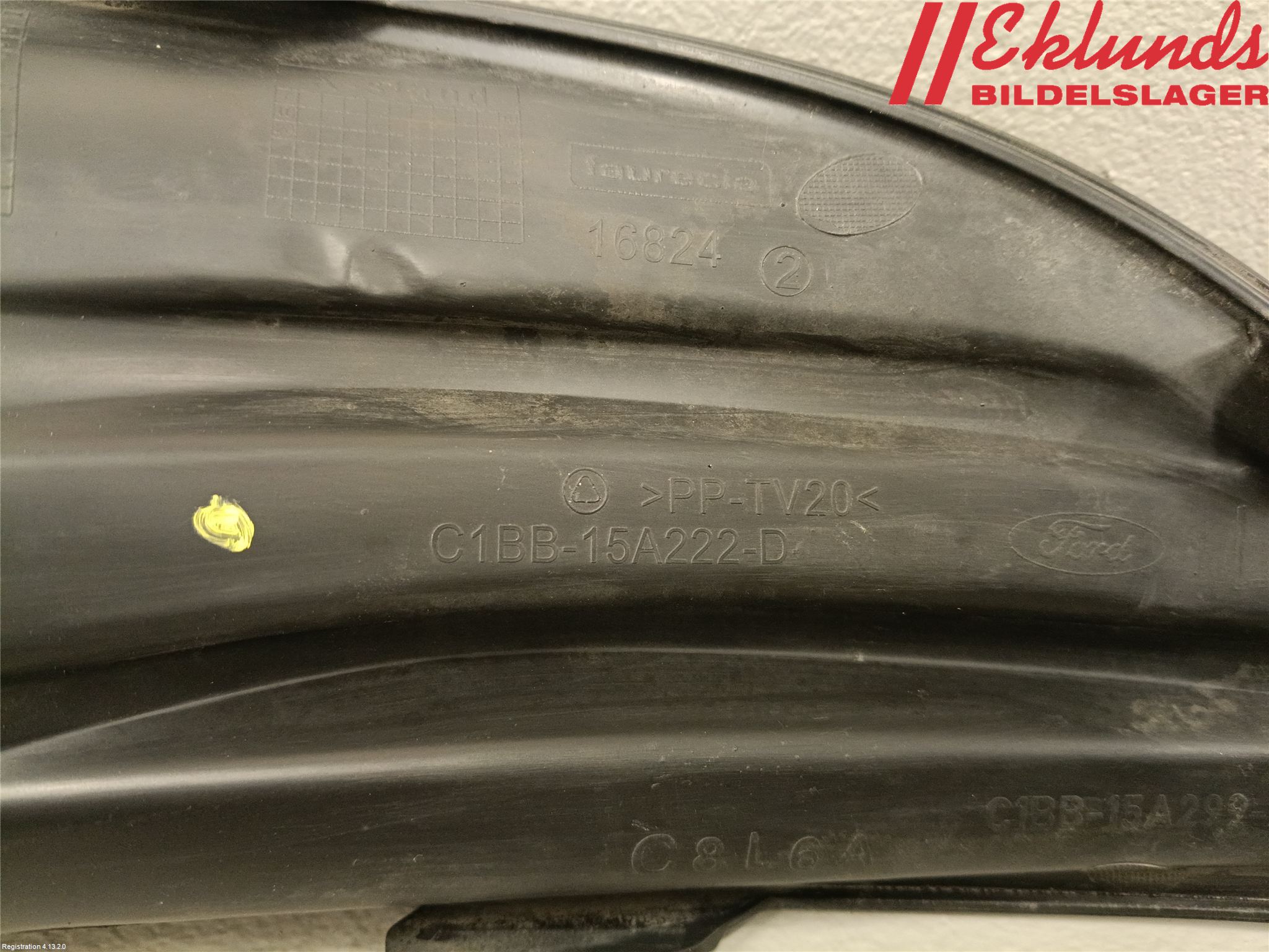 Ford FIESTA 13-17 Dimljussarg Fram