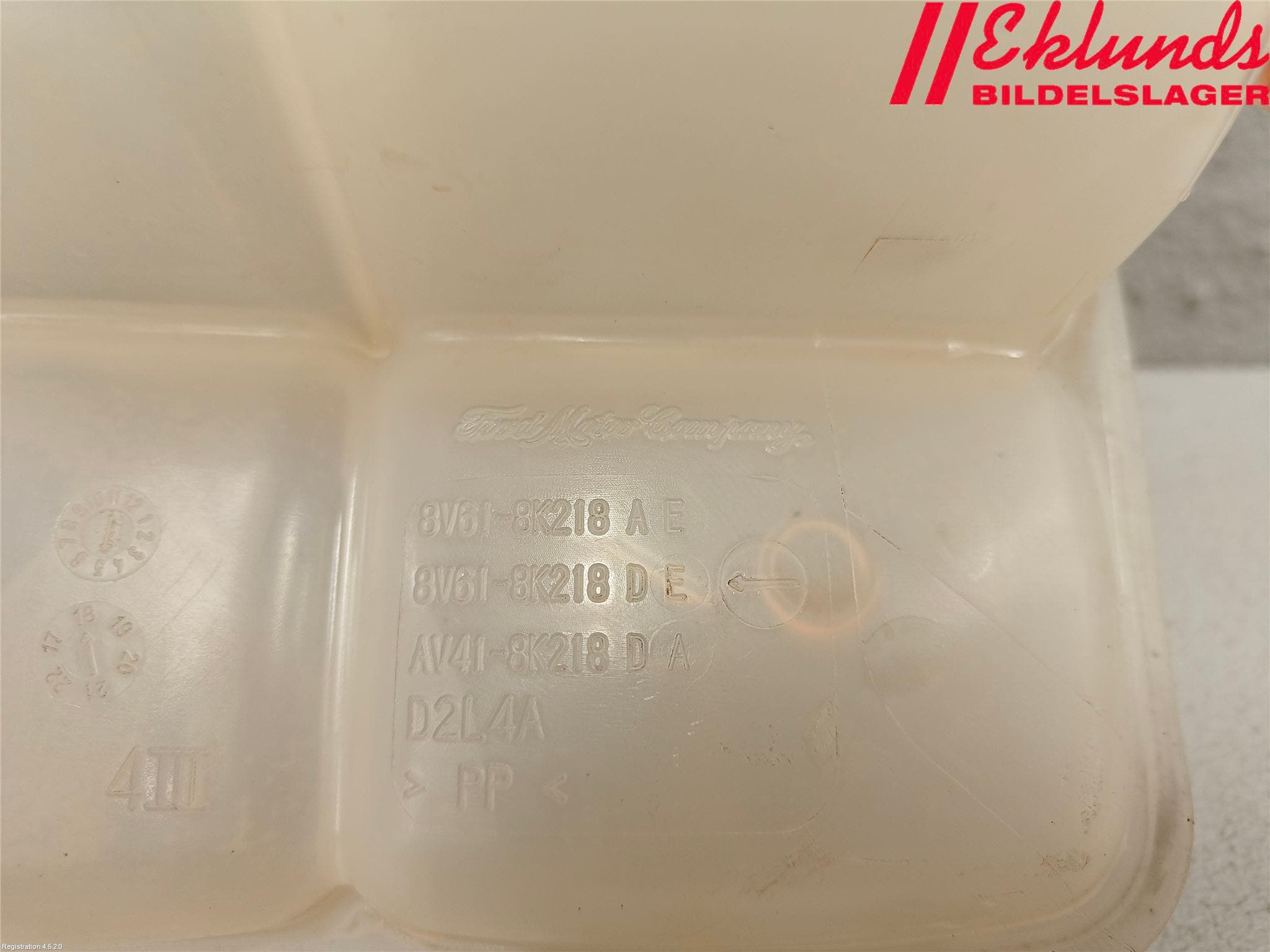 Ford TRANSIT/TOURNEO CONNECT 13-22 Expansionstank