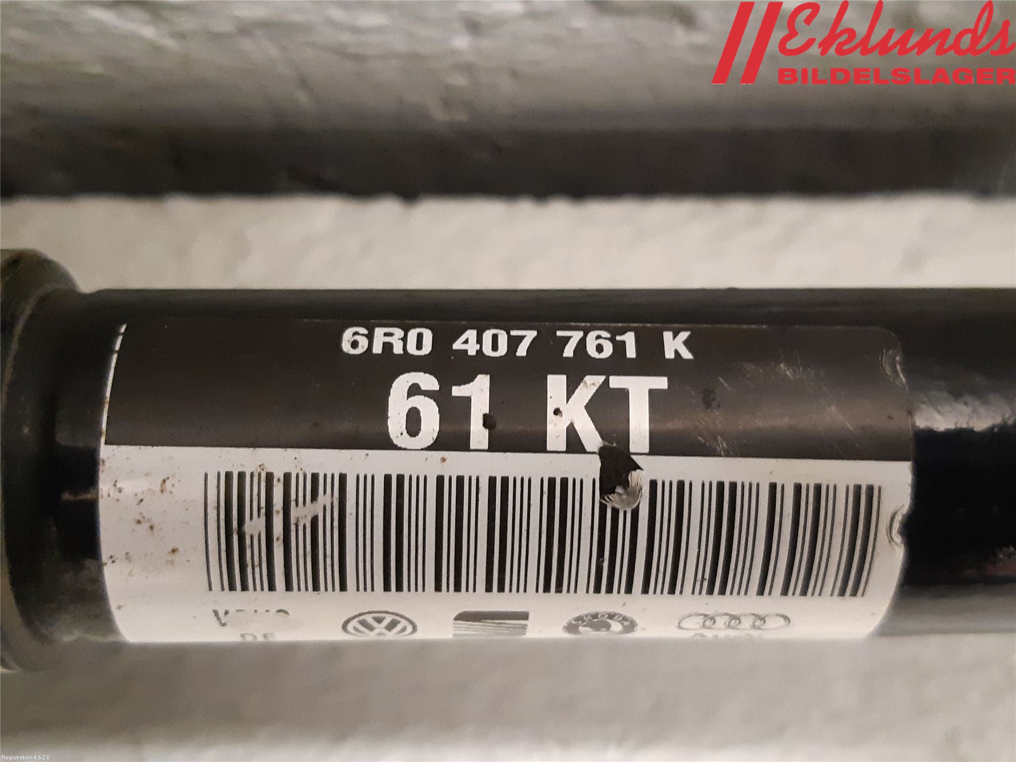Skoda FABIA 15-21 Drivaxel Fram Vänster