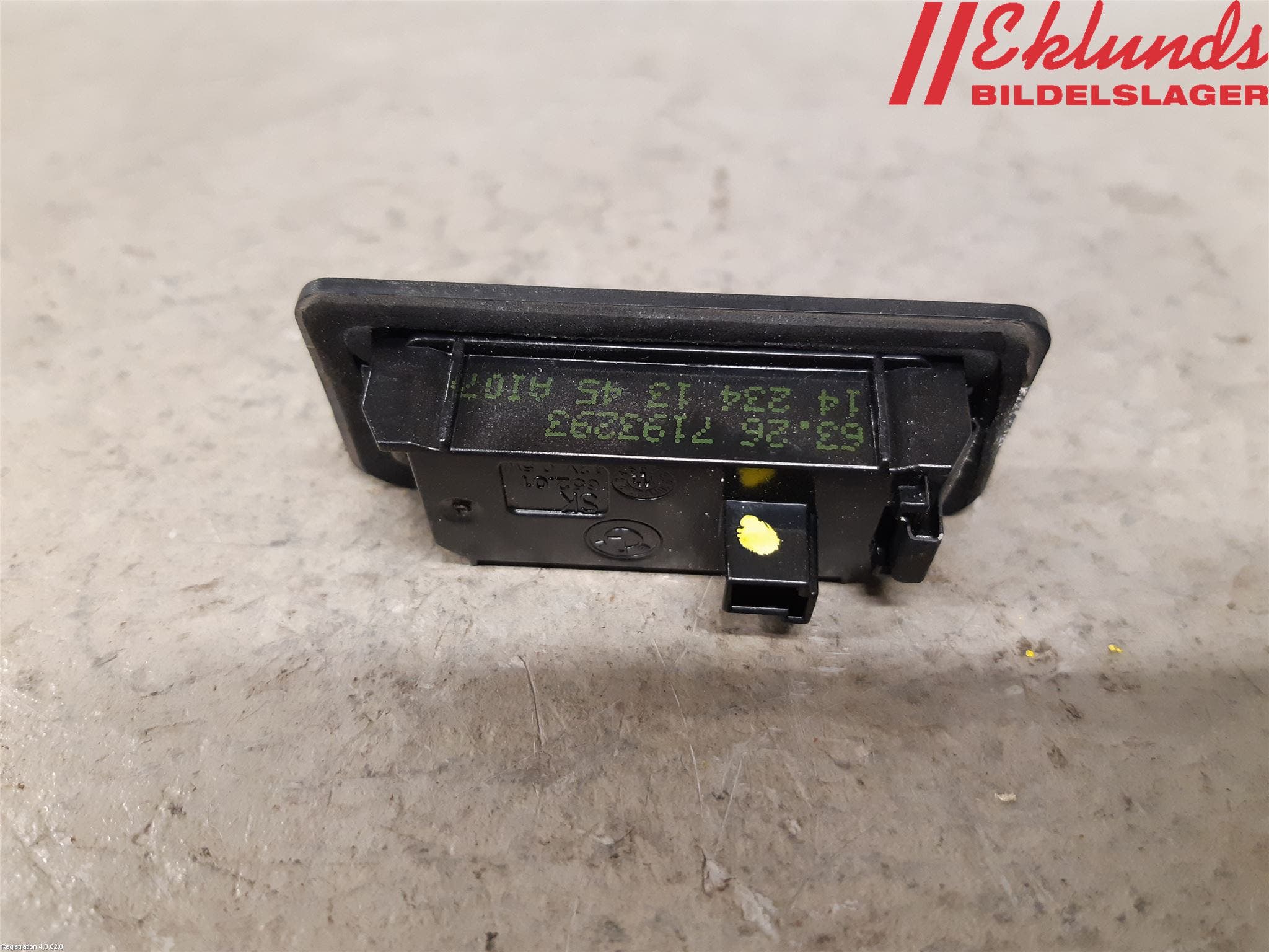 BMW X6 F16 14-19 Skylt Belysning