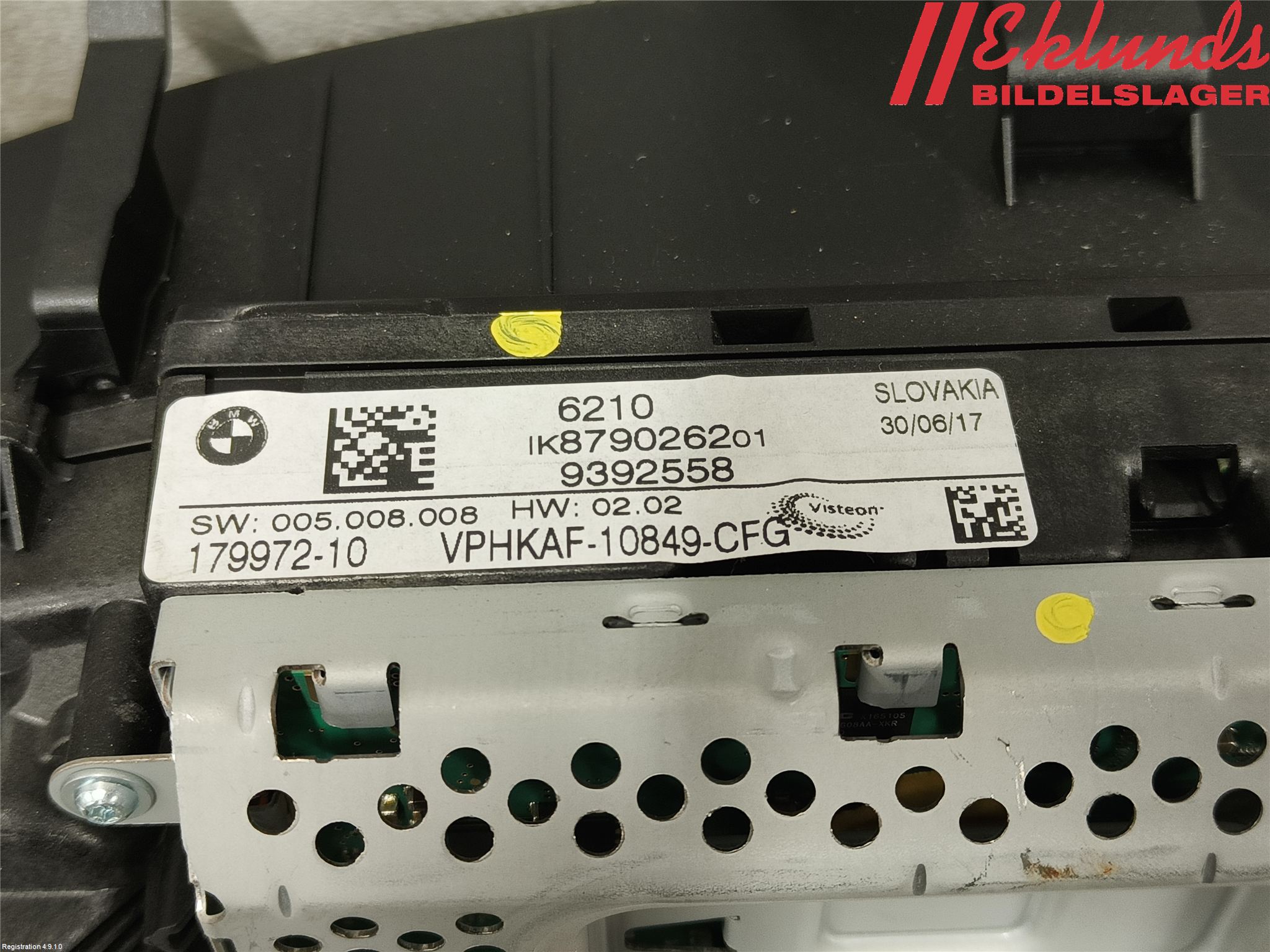 BMW 5 G30/G31/F90 17-23 Instrument Komb