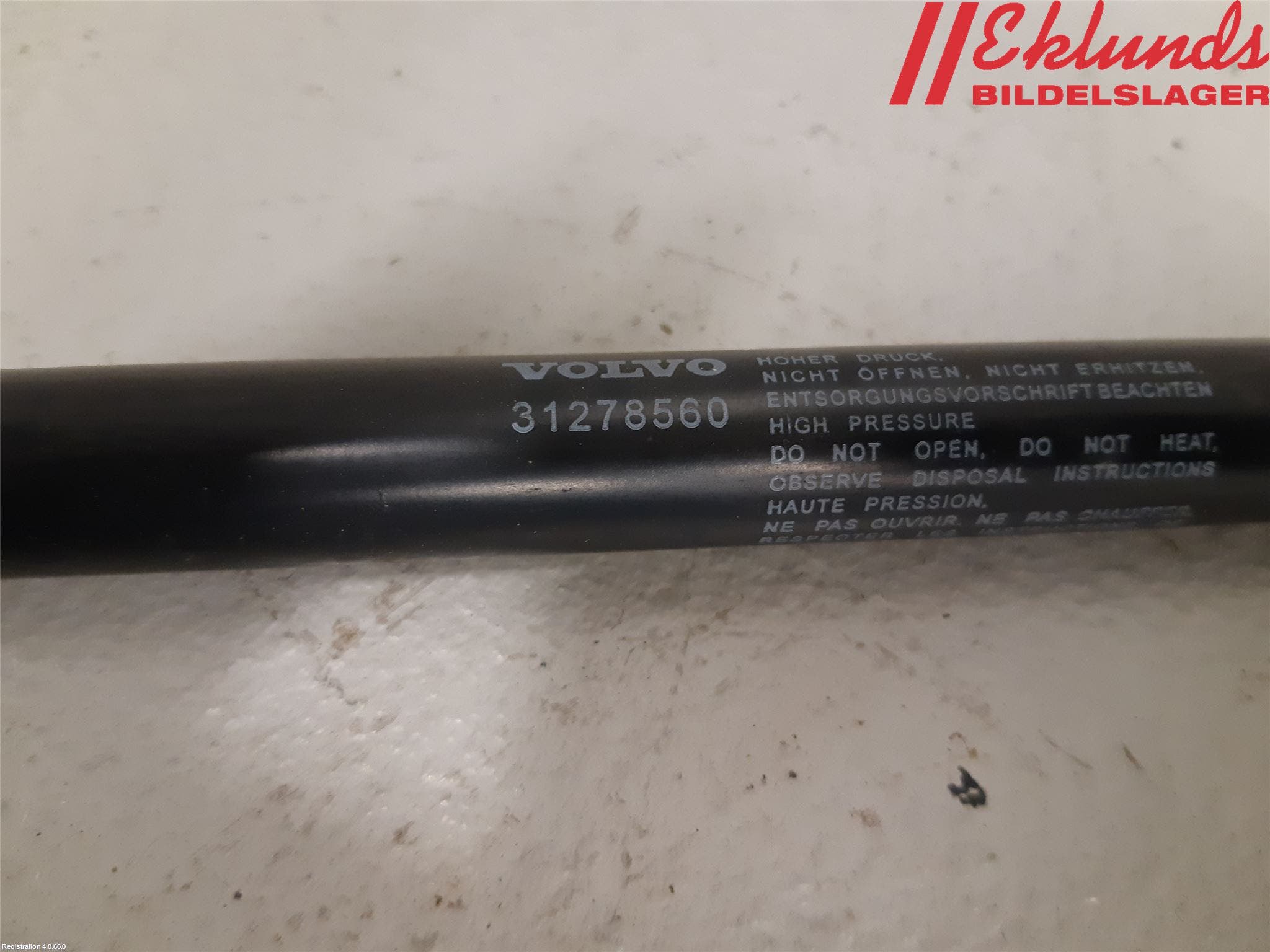 Volvo V40 12-19 Gasfjäder Baklucka